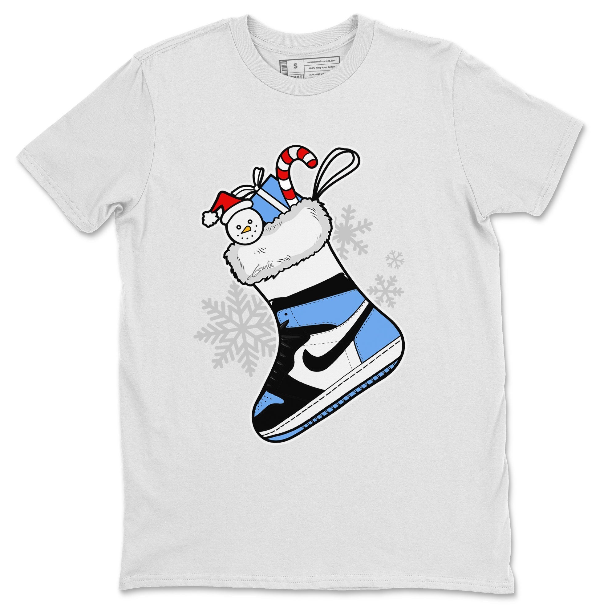 snkmatch Stocking snkmatch Tee - Air Jordan 1 UNC Toe