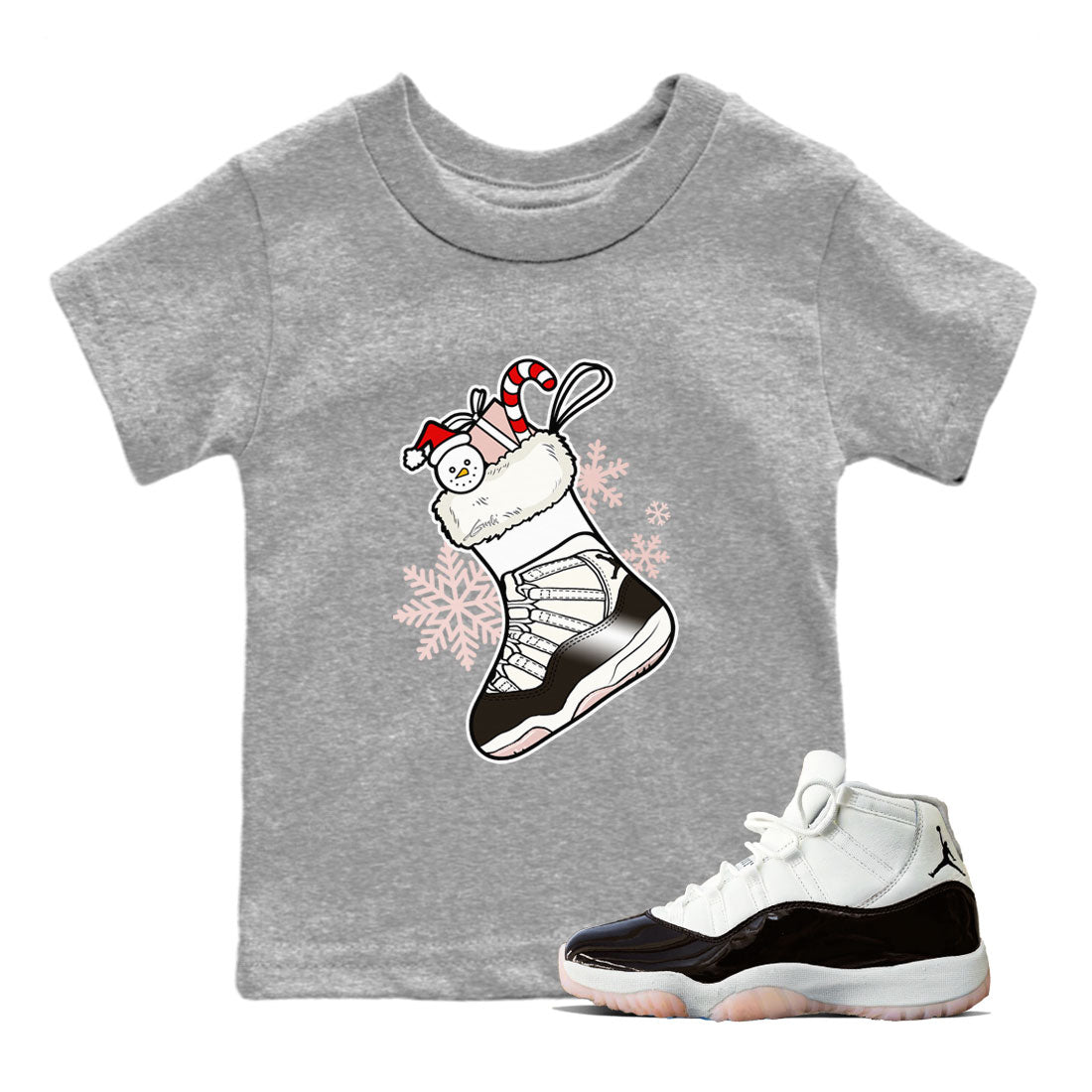 snkmatch Stocking snkmatch Tee Kids - Air Jordan 11 Neapolitan