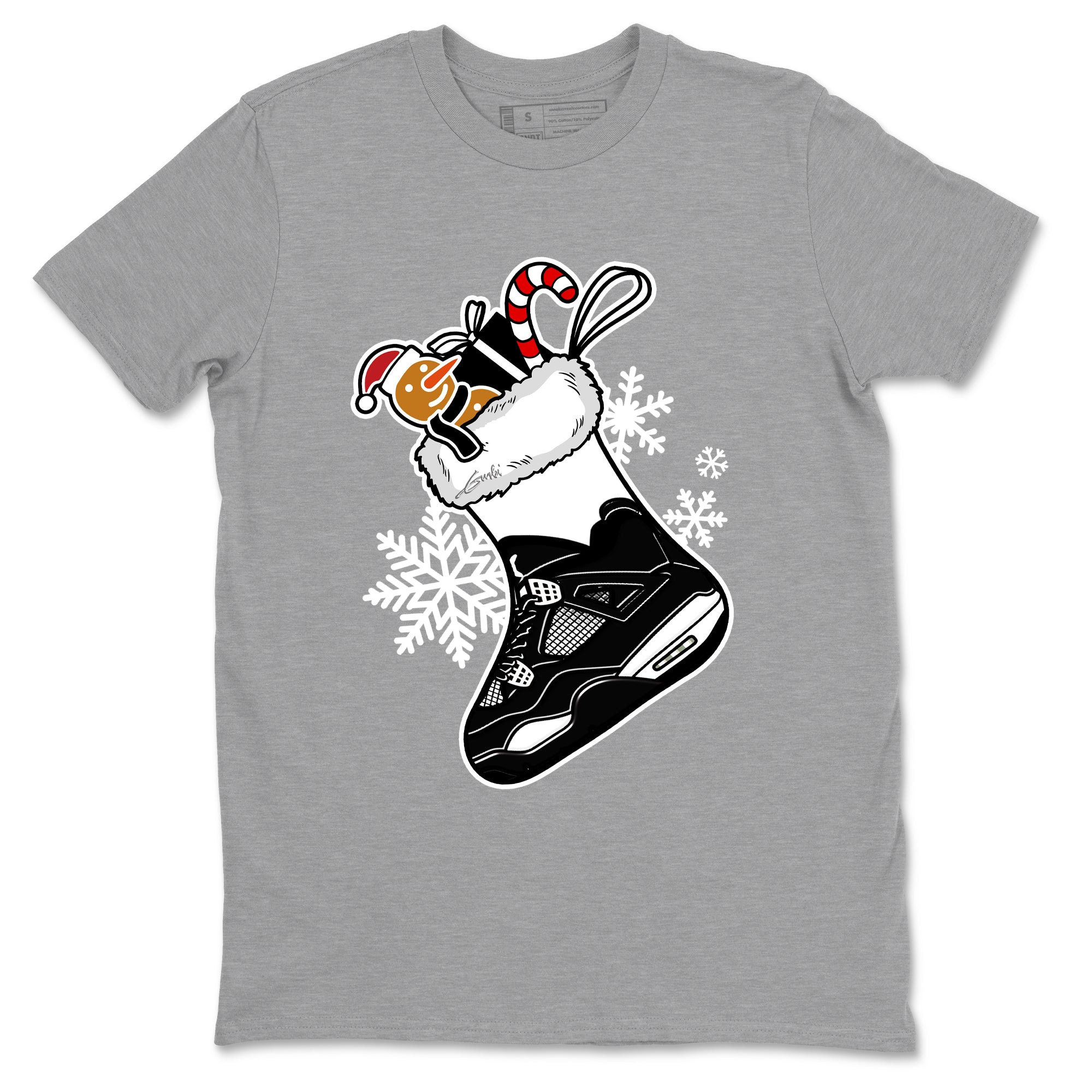 snkmatch Stocking snkmatch Tees - Air Jordan 4 White Thunder