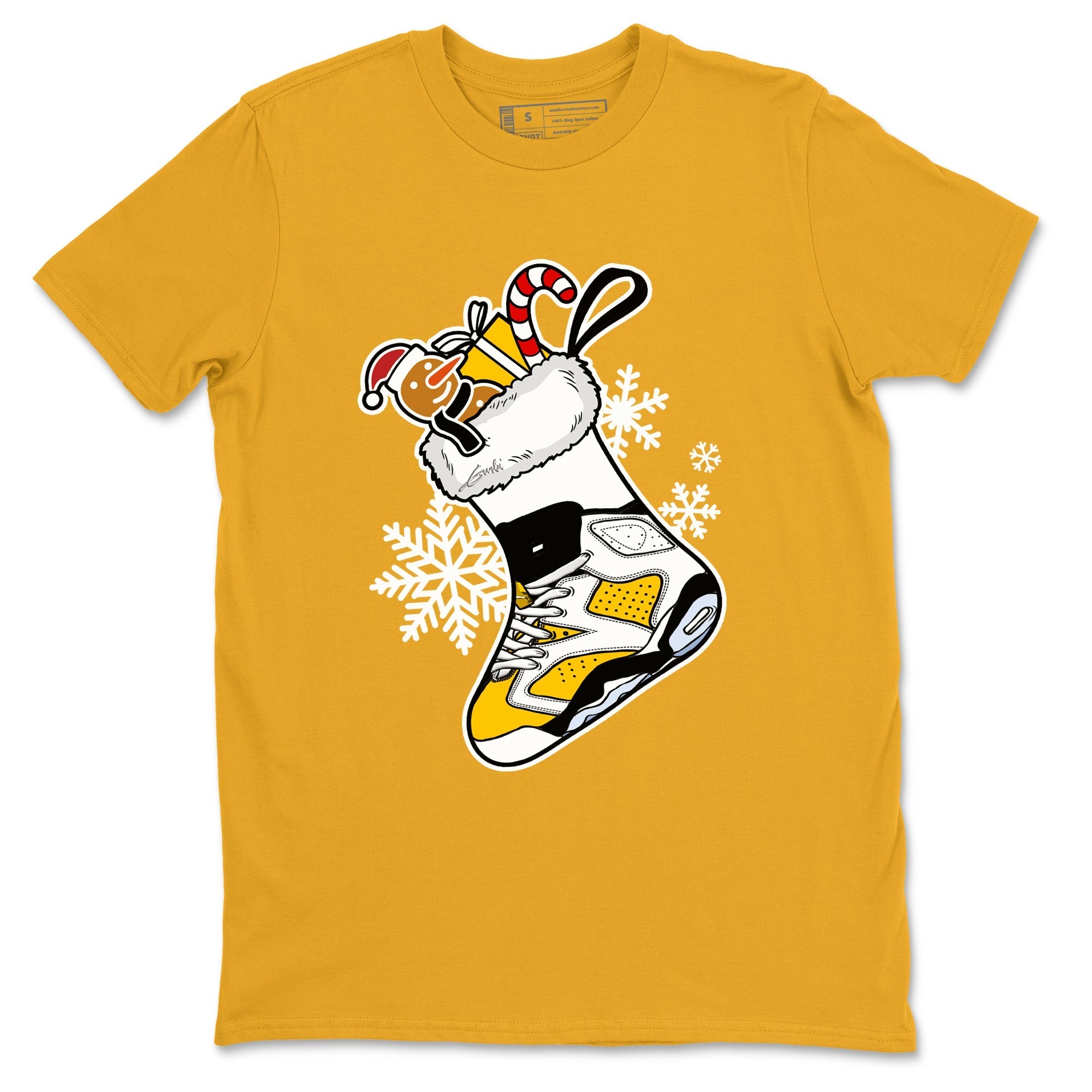 snkmatch Stocking snkmatch Tees - Air Jordan 6 Yellow Ochre