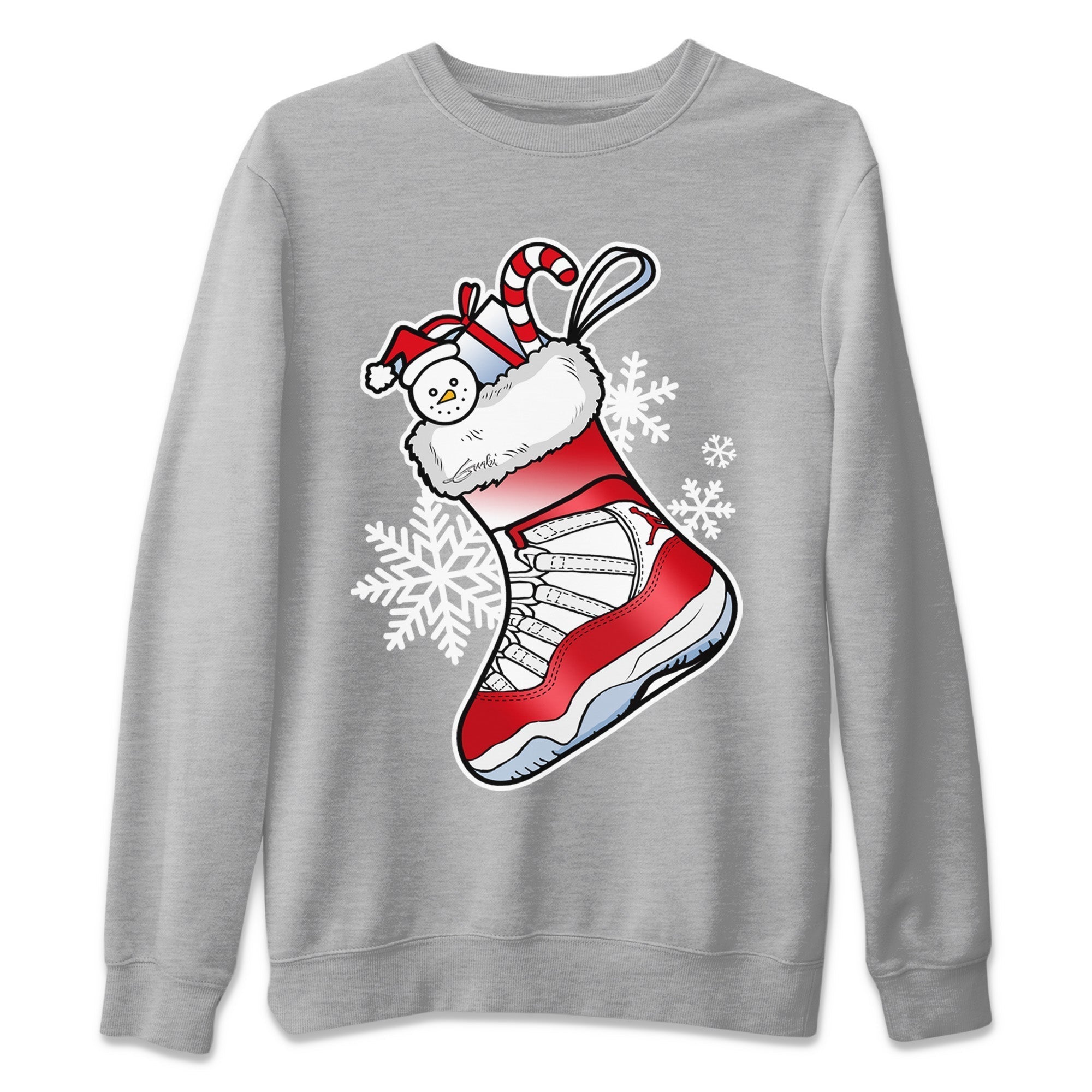 snkmatch Stocking Unisex Tops - Air Jordan 11 Cherry