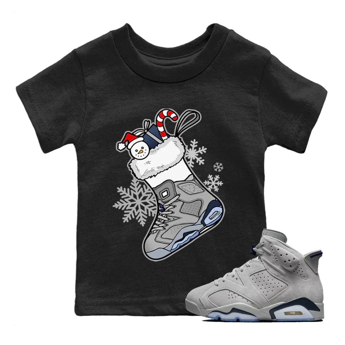 snkmatch Stocking Kids Tops - Air Jordan 6 Georgetown