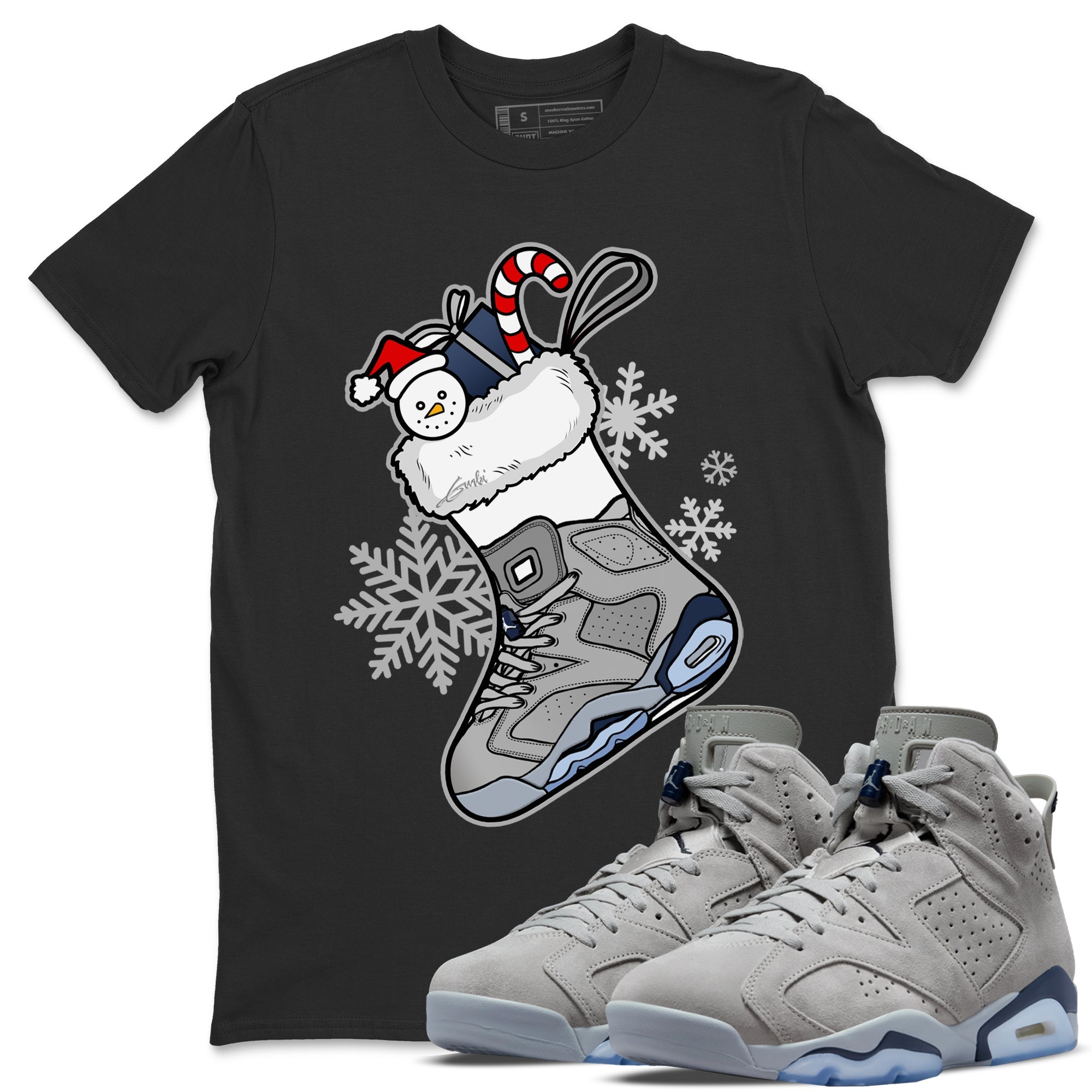 snkmatch Stocking Unisex Tops - Air Jordan 6 Georgetown