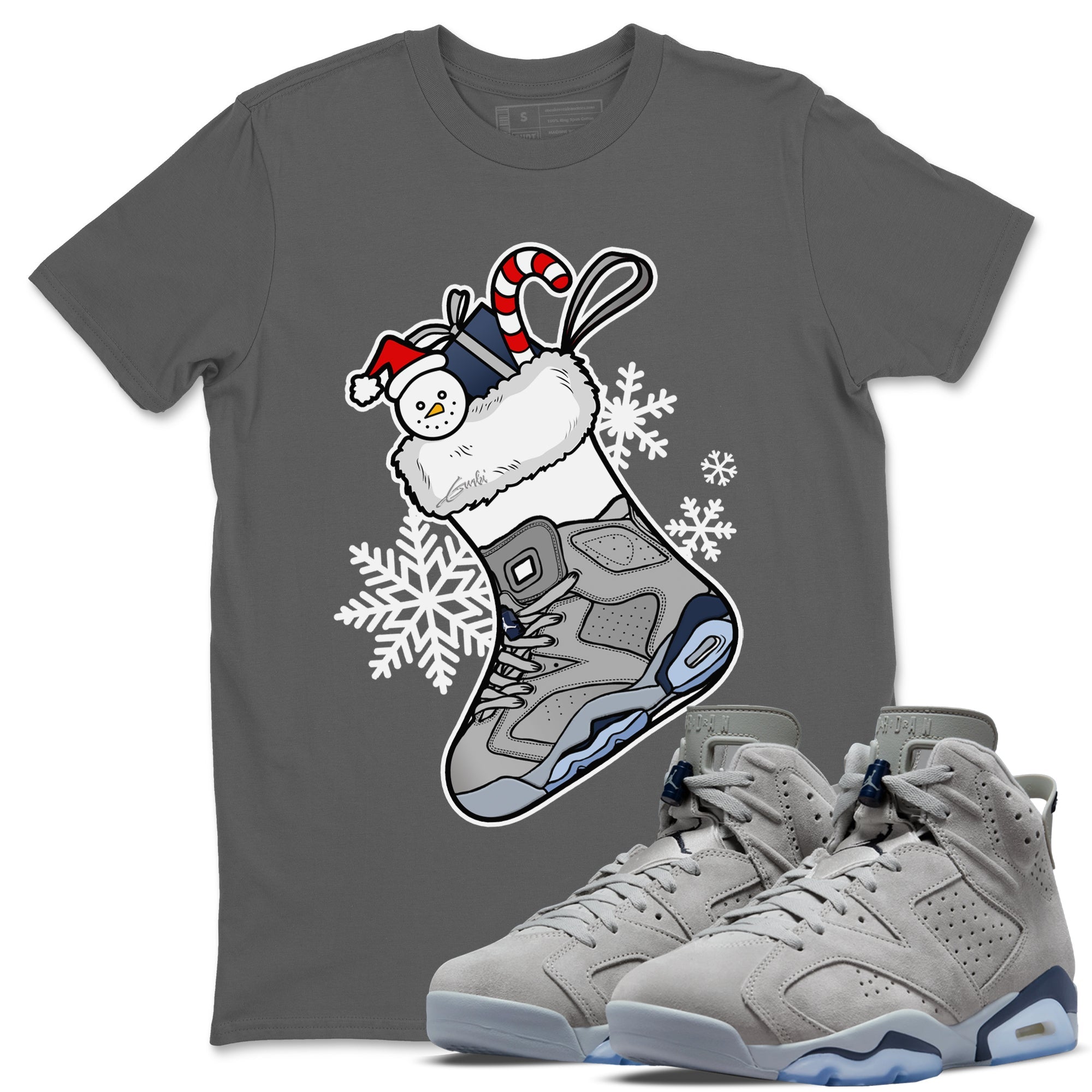 snkmatch Stocking Unisex Tops - Air Jordan 6 Georgetown