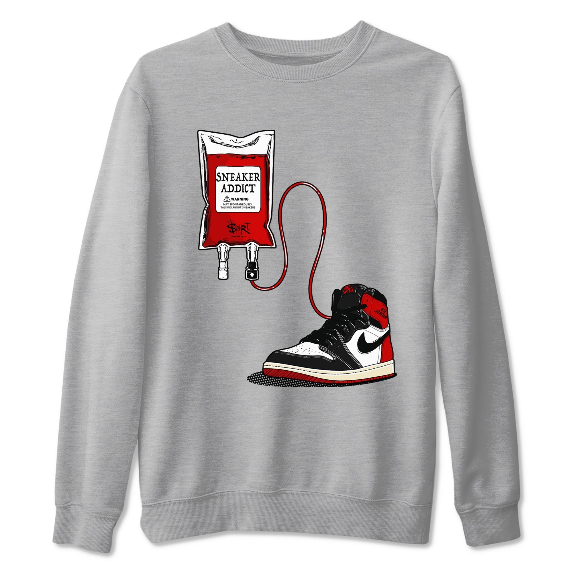 snkmatch Therapy snkmatch Tees - Air Jordan 1 Black Toe Reimagined