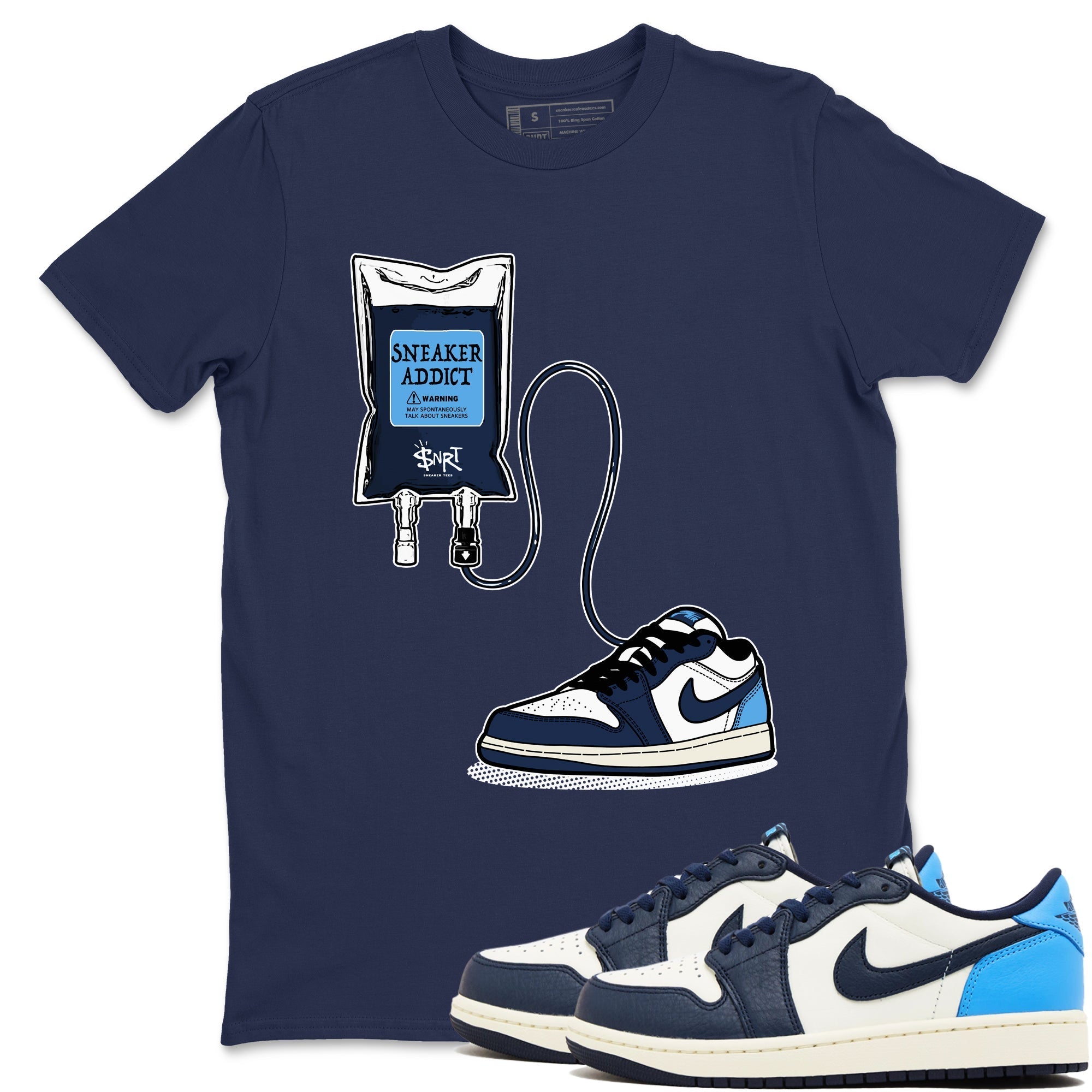 snkmatch Therapy snkmatch Tees - Air Jordan 1 Obsidian
