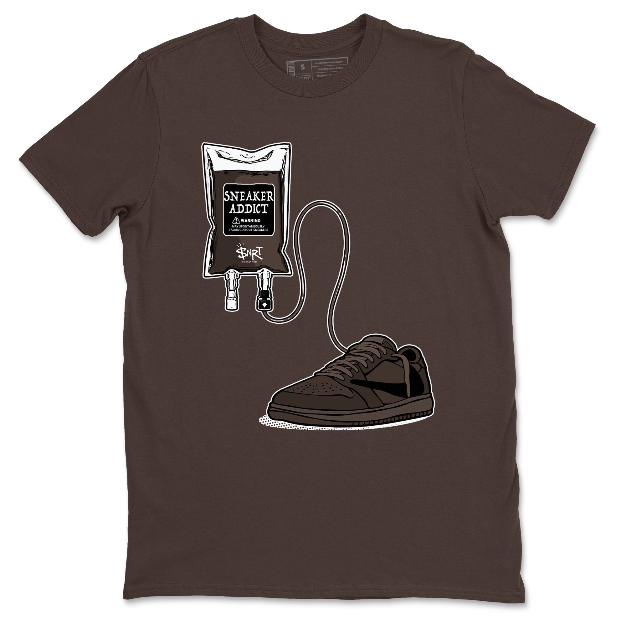 snkmatch Therapy snkmatch Tees - Air Jordan 1 Travis Scott Velvet Brown
