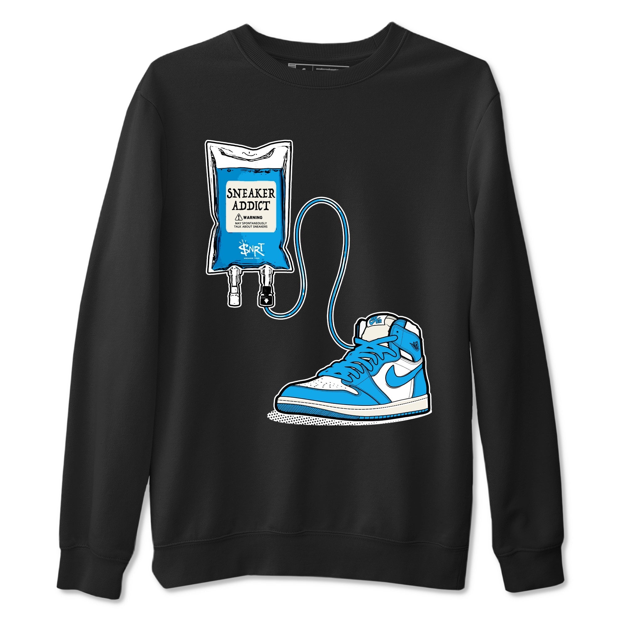 snkmatch Therapy snkmatch Tees - Air Jordan 1 UNC Reimagined