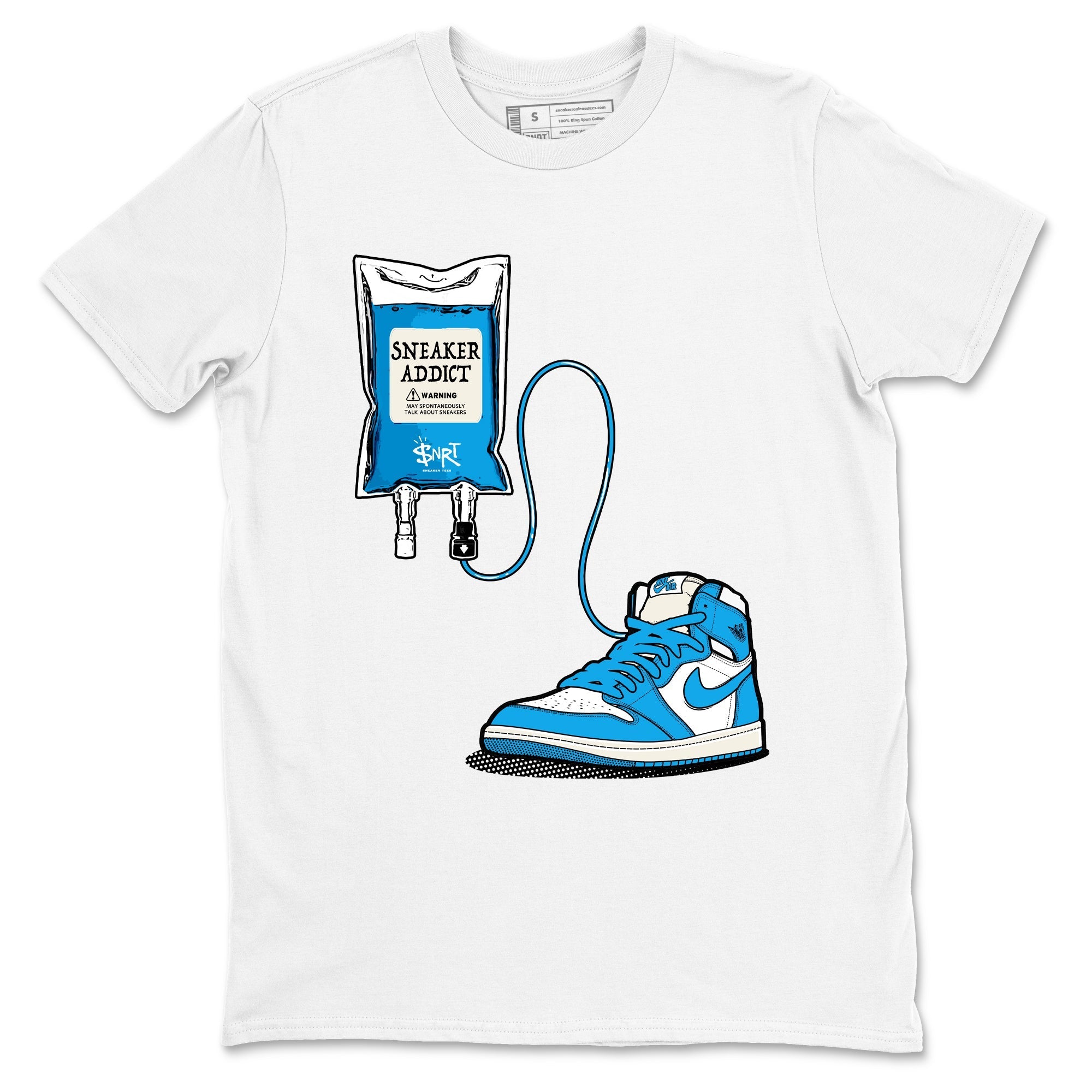 snkmatch Therapy snkmatch Tees - Air Jordan 1 UNC Reimagined