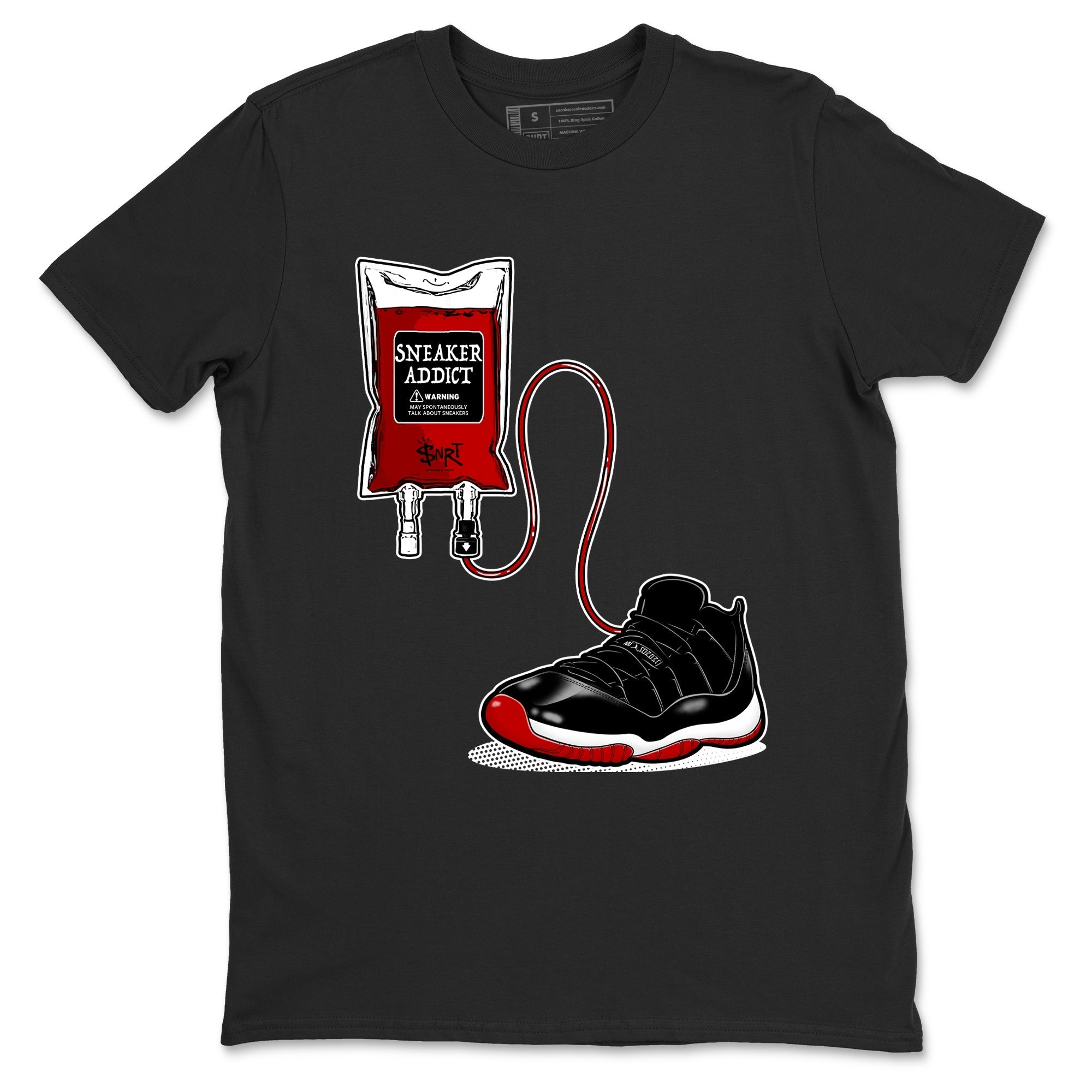 snkmatch Therapy snkmatch Tees - Air Jordan 11 Bred