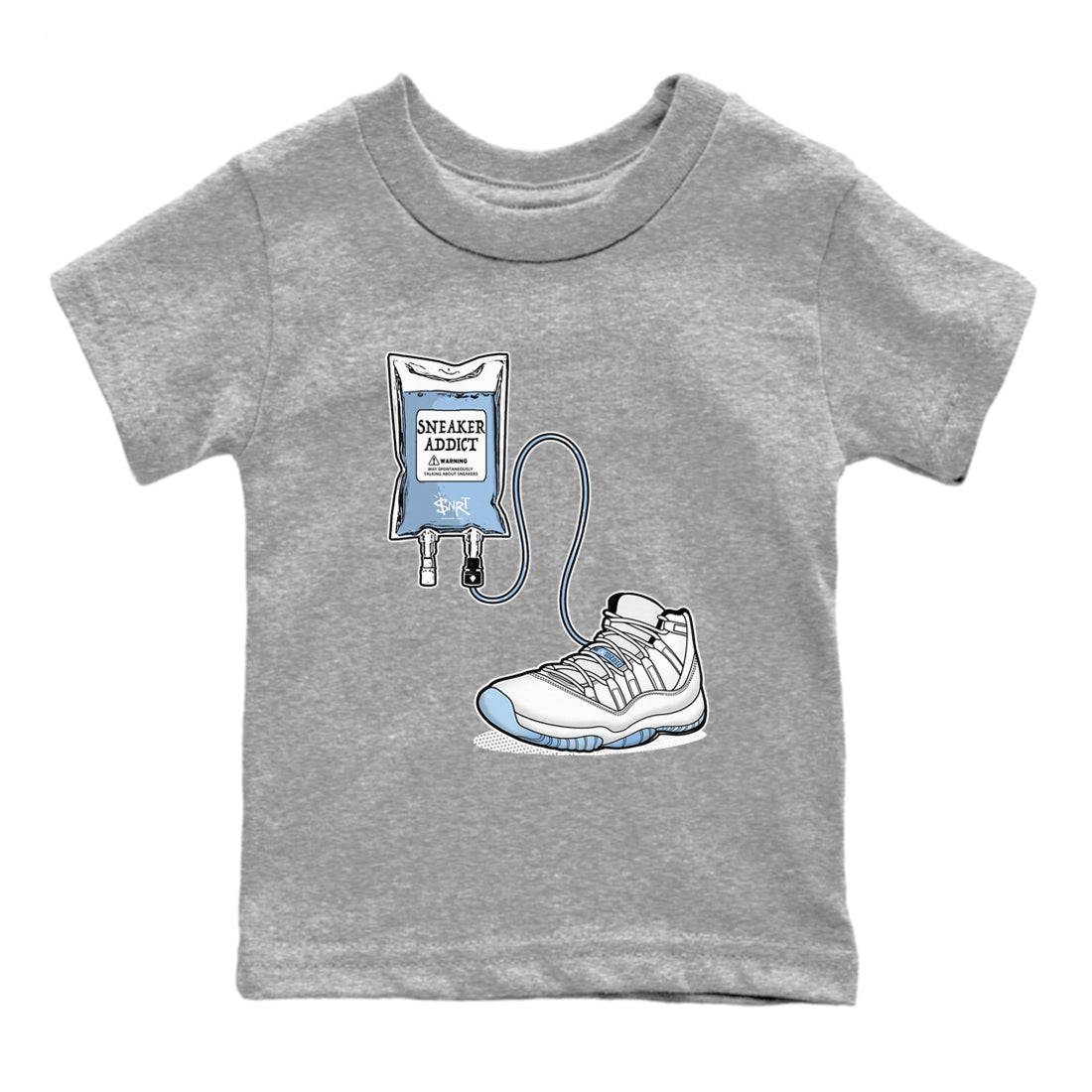 snkmatch Therapy snkmatch Tees Kids - Air Jordan 11 Retro Legend Blue
