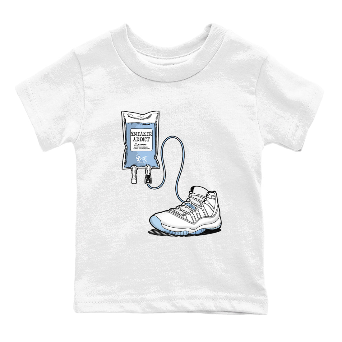 snkmatch Therapy snkmatch Tees Kids - Air Jordan 11 Retro Legend Blue