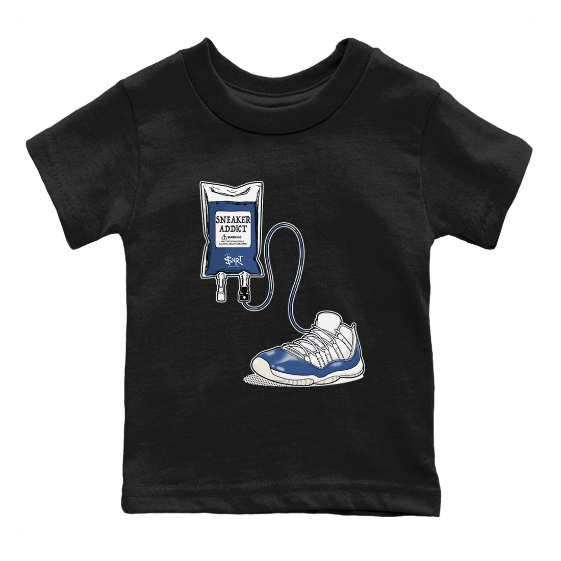 snkmatch Therapy snkmatch Tees Kids - Air Jordan 11 Diffused Blue