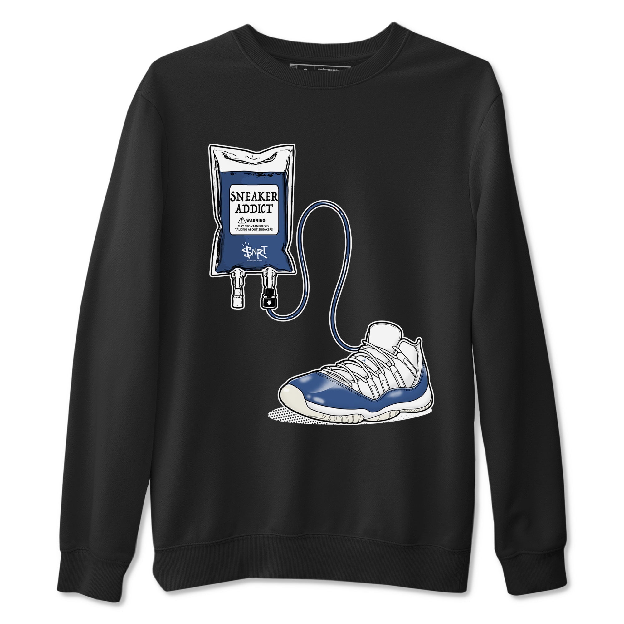 snkmatch Therapy snkmatch Tees - Air Jordan 11 Diffused Blue
