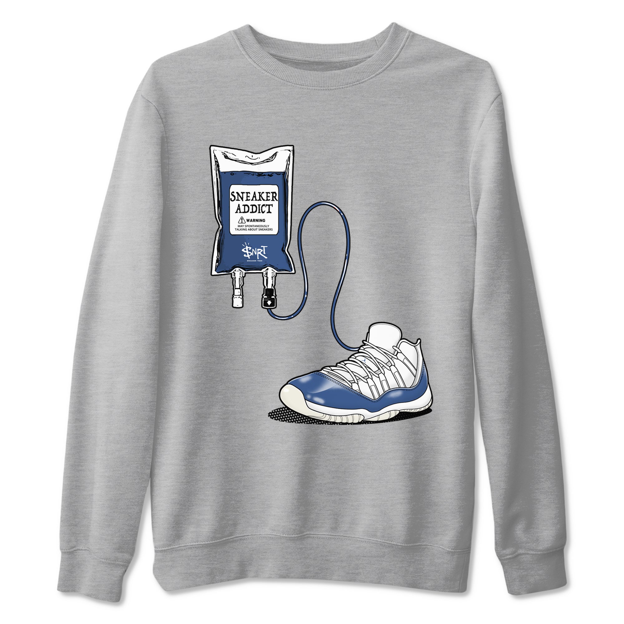 snkmatch Therapy snkmatch Tees - Air Jordan 11 Diffused Blue