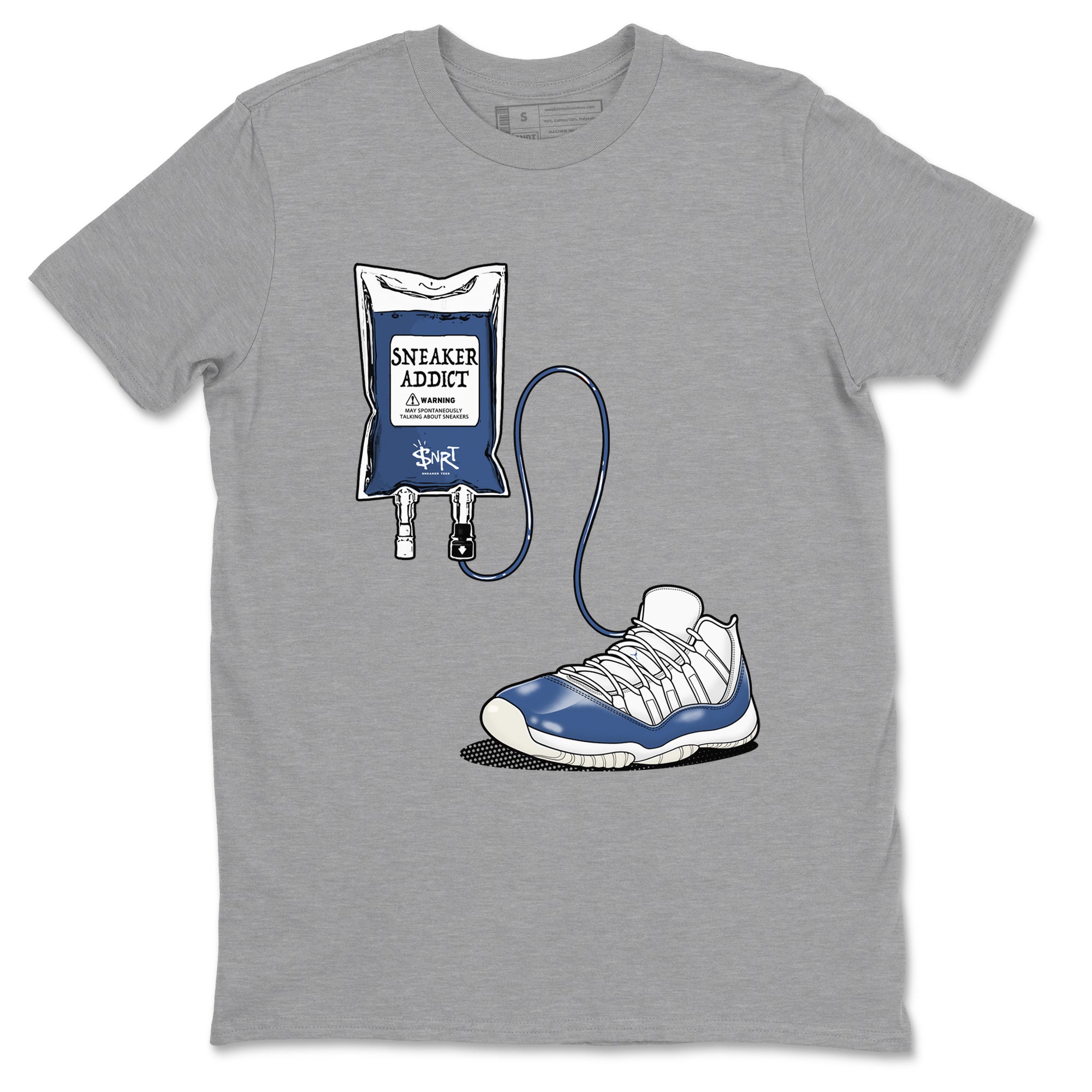 snkmatch Therapy snkmatch Tees - Air Jordan 11 Diffused Blue