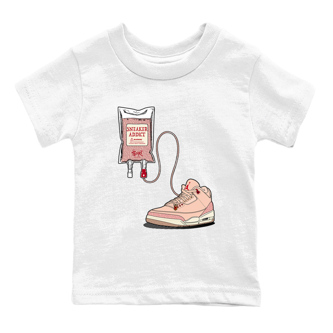 snkmatch Therapy snkmatch Tees Kids - Air Jordan 3 Valentines Day