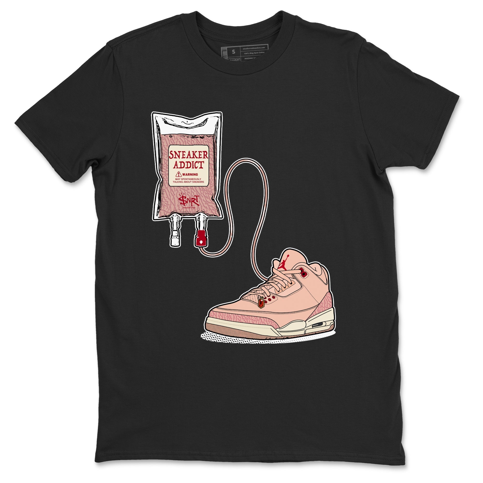 snkmatch Therapy snkmatch Tees - Air Jordan 3 Valentines Day