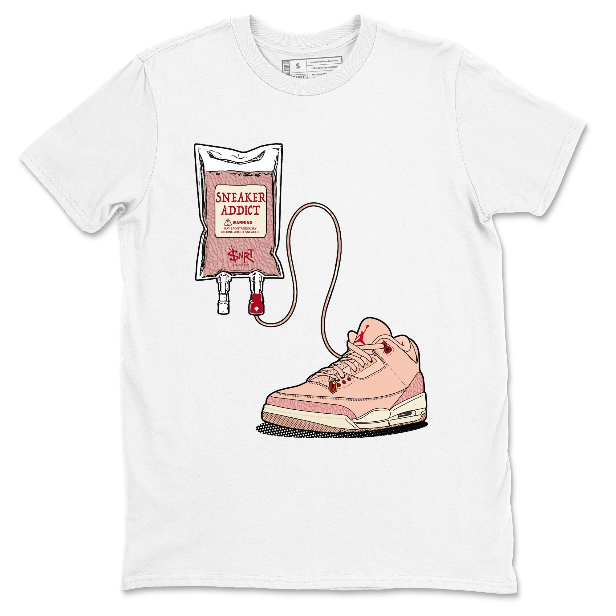 snkmatch Therapy snkmatch Tees - Air Jordan 3 Valentines Day
