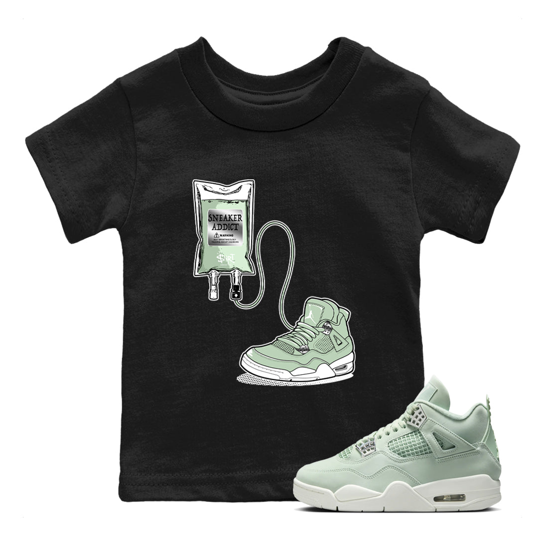 snkmatch Therapy snkmatch Tees Kids - Air Jordan 4 Abundance