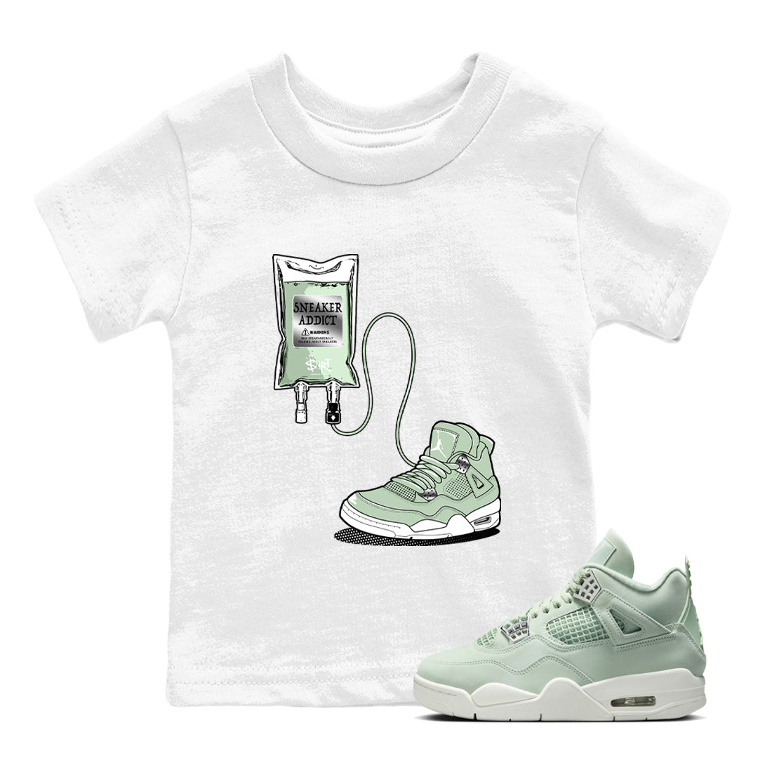 snkmatch Therapy snkmatch Tees Kids - Air Jordan 4 Abundance