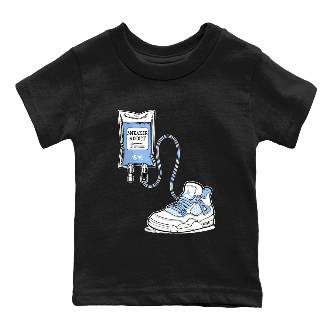 snkmatch Therapy snkmatch Tees Kids - Air Jordan 4 Aluminum
