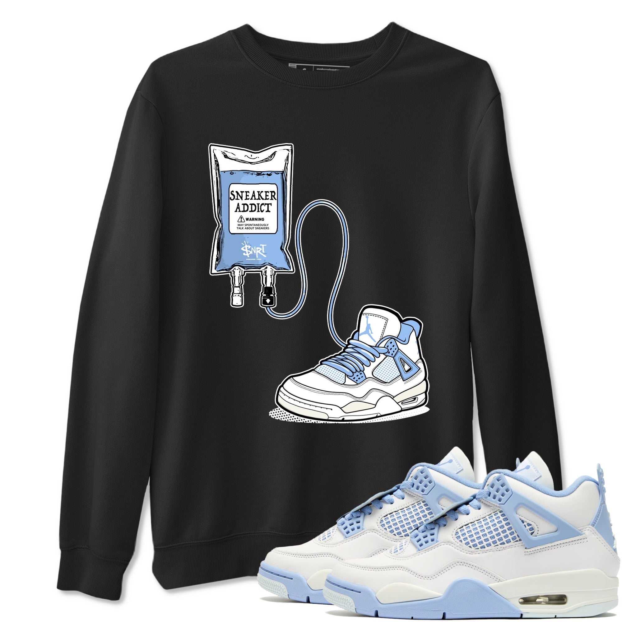 snkmatch Therapy snkmatch Tees - Air Jordan 4 Aluminum