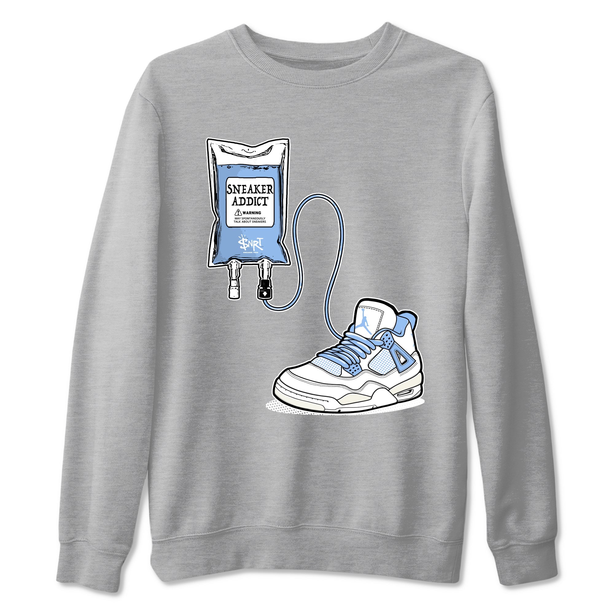 snkmatch Therapy snkmatch Tees - Air Jordan 4 Aluminum
