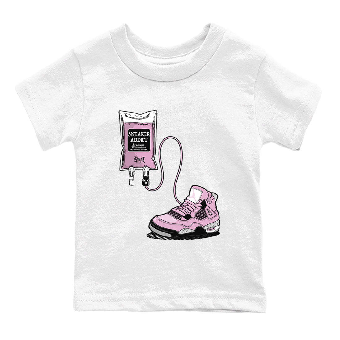 snkmatch Therapy snkmatch Tees Kids - Air Jordan 4 Orchid