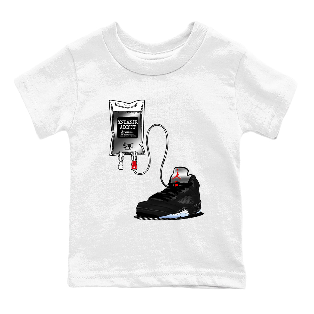 snkmatch Therapy snkmatch Tees Kids - Air Jordan 5 Reimagined