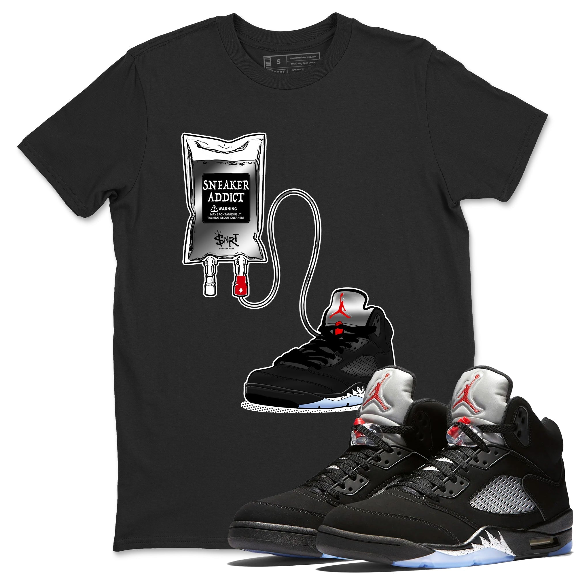 snkmatch Therapy snkmatch Tees - Air Jordan 5 Reimagined