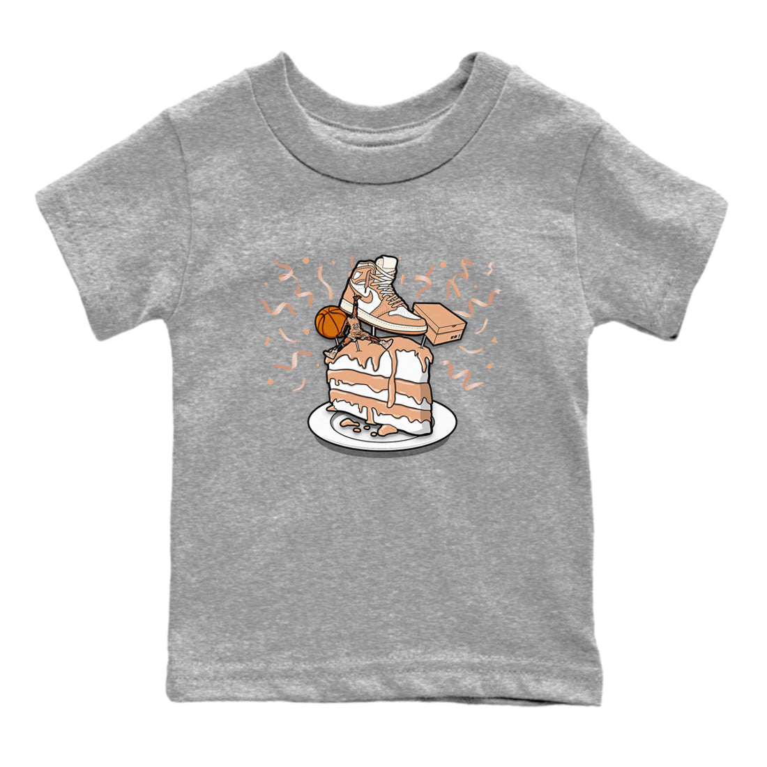 snkmatch Topper snkmatch Tee Kids - Air Jordan 1 Praline