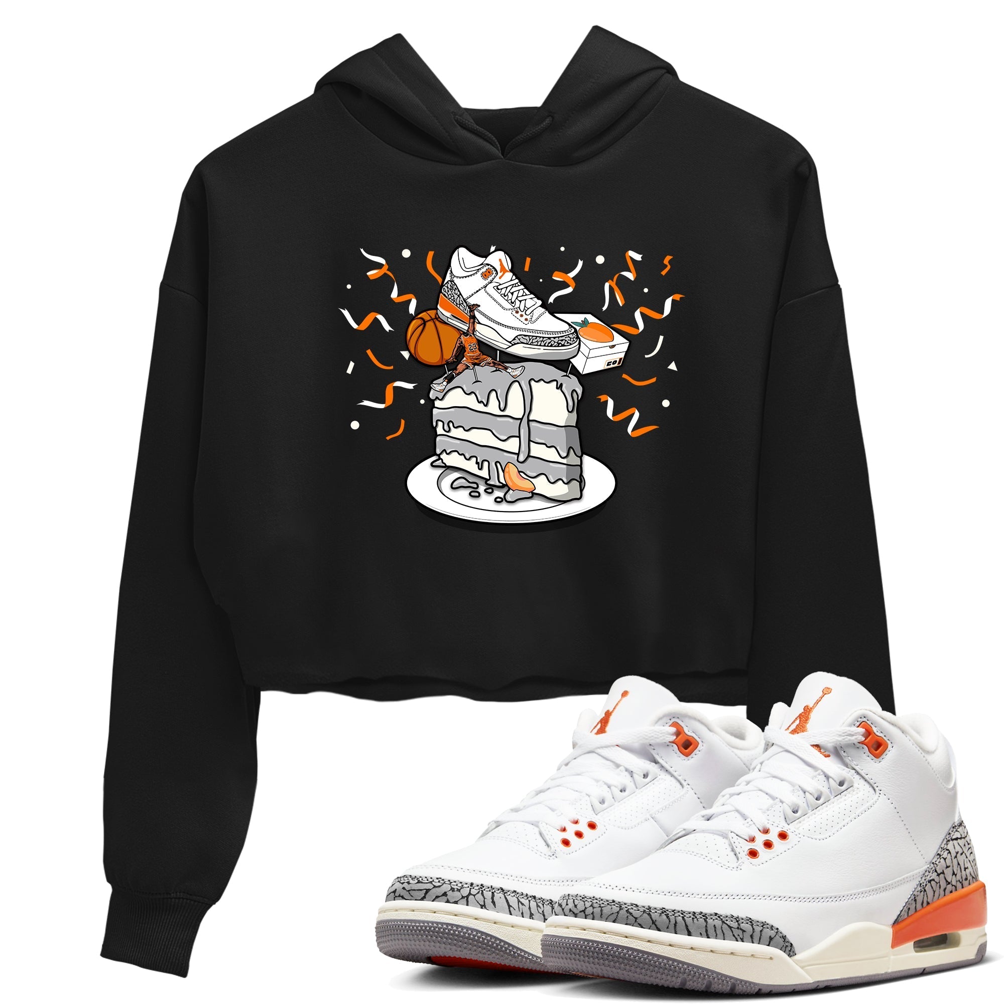snkmatch Topper snkmatch Women's Top - Air Jordan 3 Georgia Peach