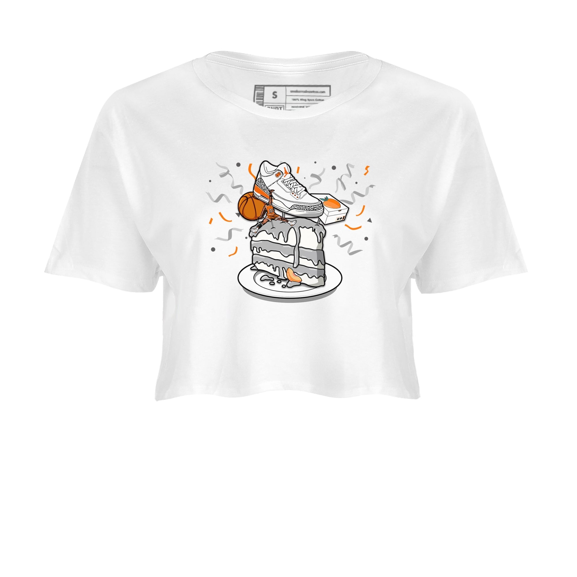 snkmatch Topper snkmatch Women's Top - Air Jordan 3 Georgia Peach