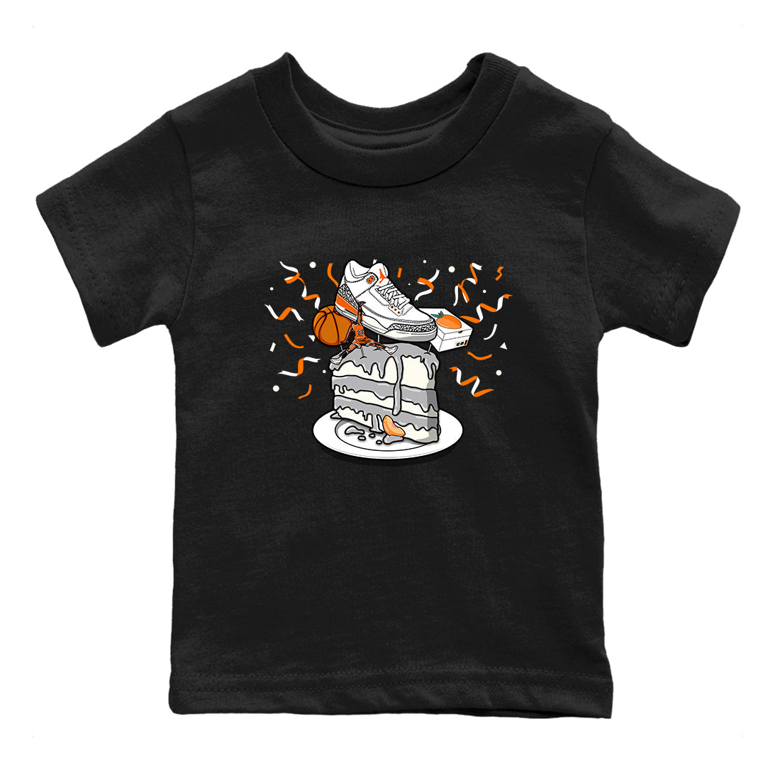 snkmatch Topper snkmatch Tees Kids - Air Jordan 3 Georgia Peach