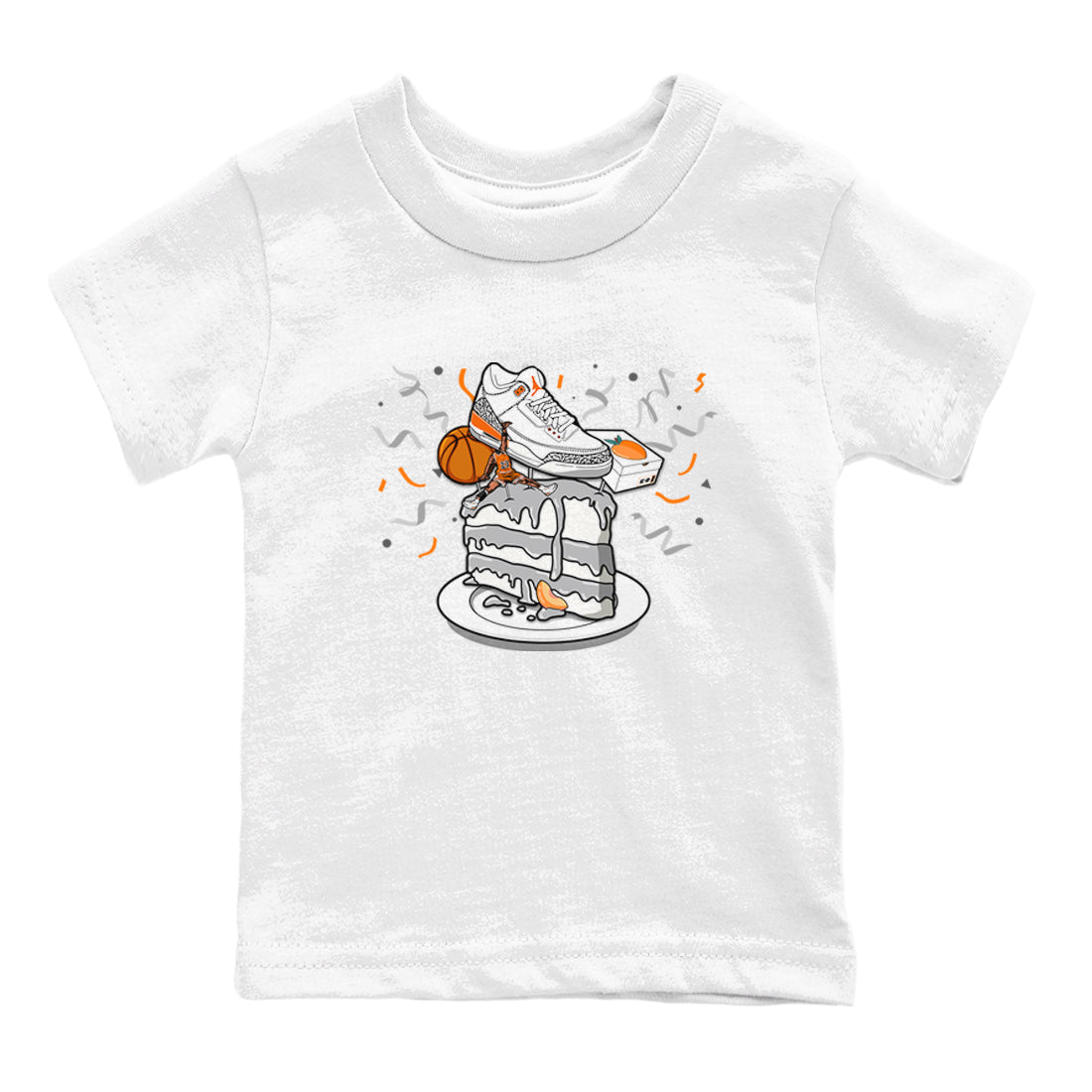 snkmatch Topper snkmatch Tees Kids - Air Jordan 3 Georgia Peach