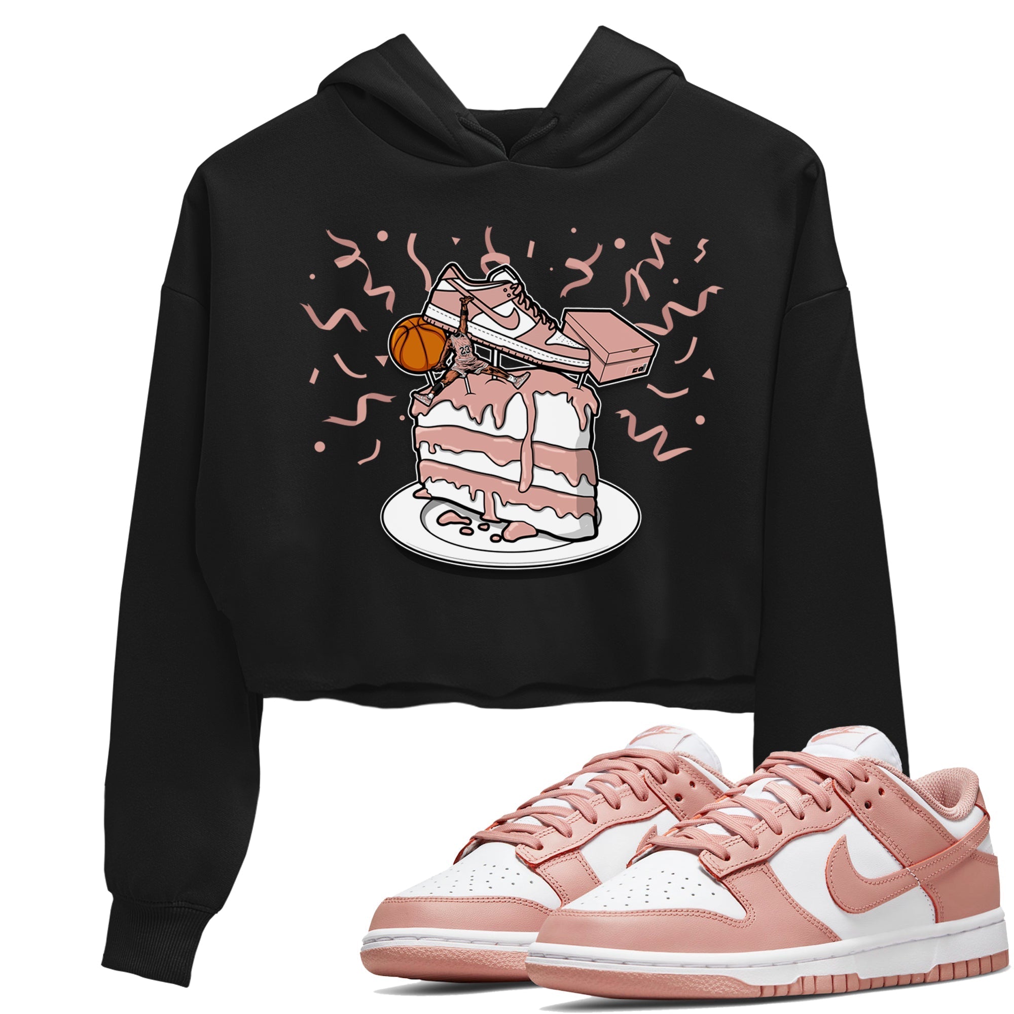 snkmatch Topper snkmatch Women's Top - Dunk Rose Whisper