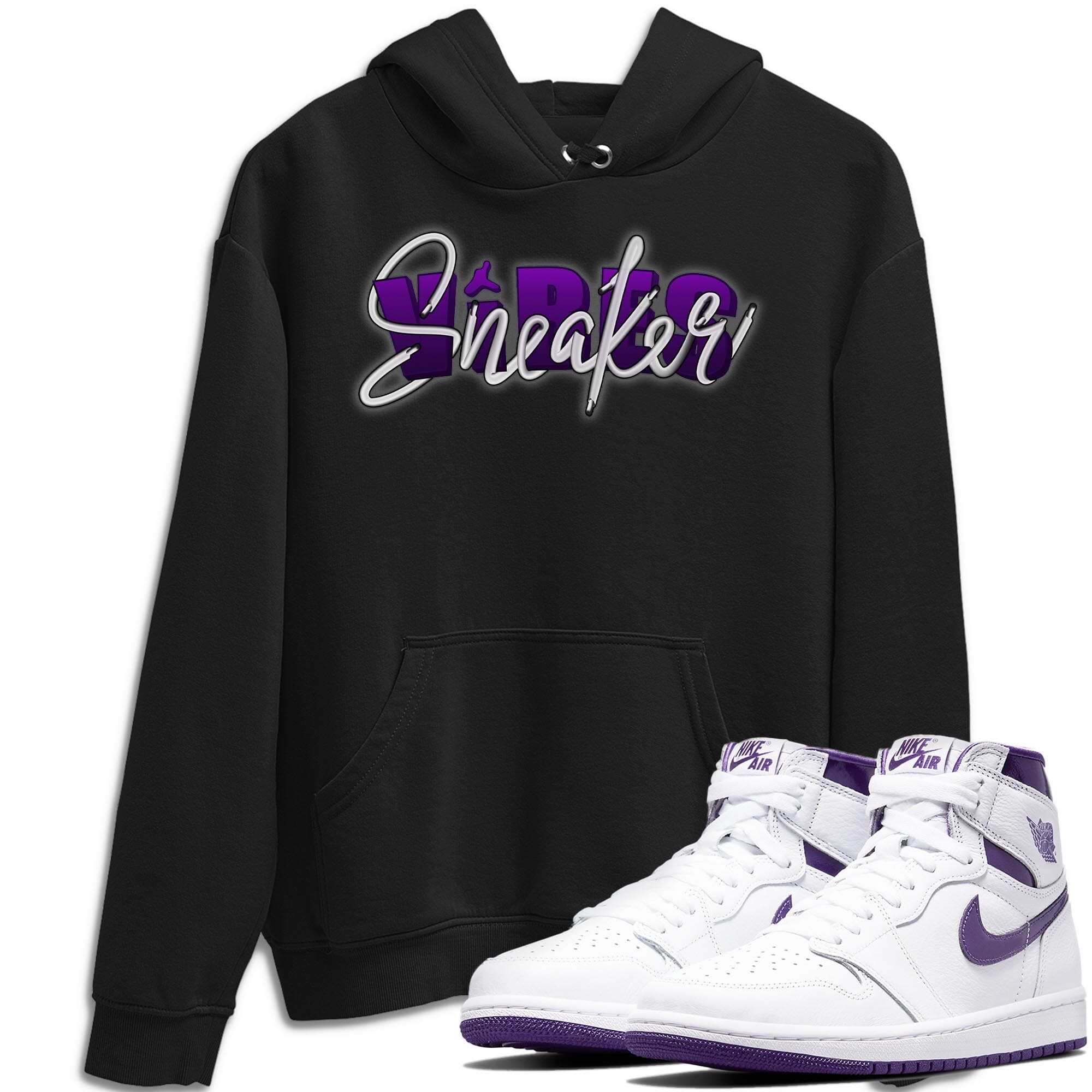 snkmatch Vibes Unisex Tops - Air Jordan 1 WMNS Court Purple