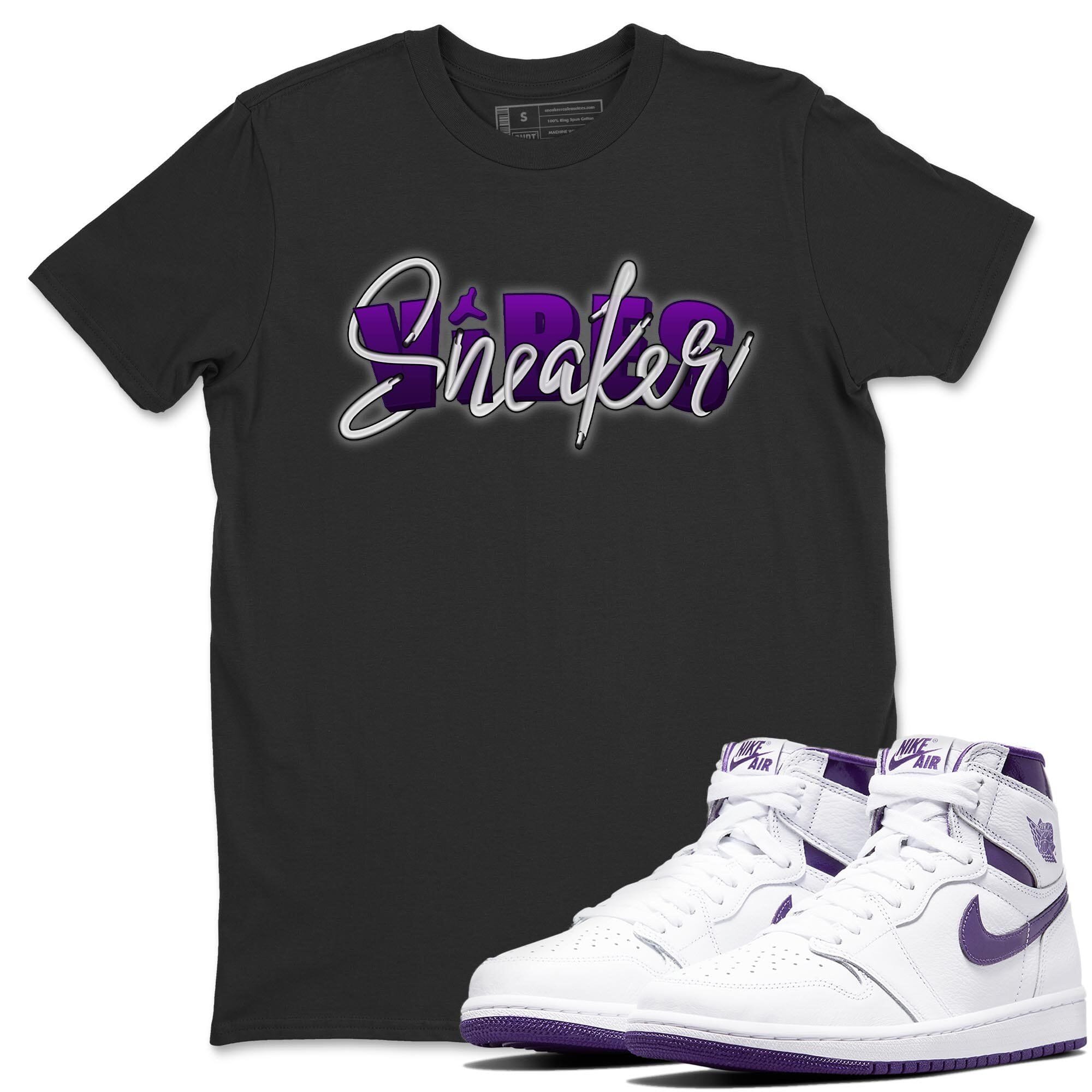snkmatch Vibes Unisex Tops - Air Jordan 1 WMNS Court Purple