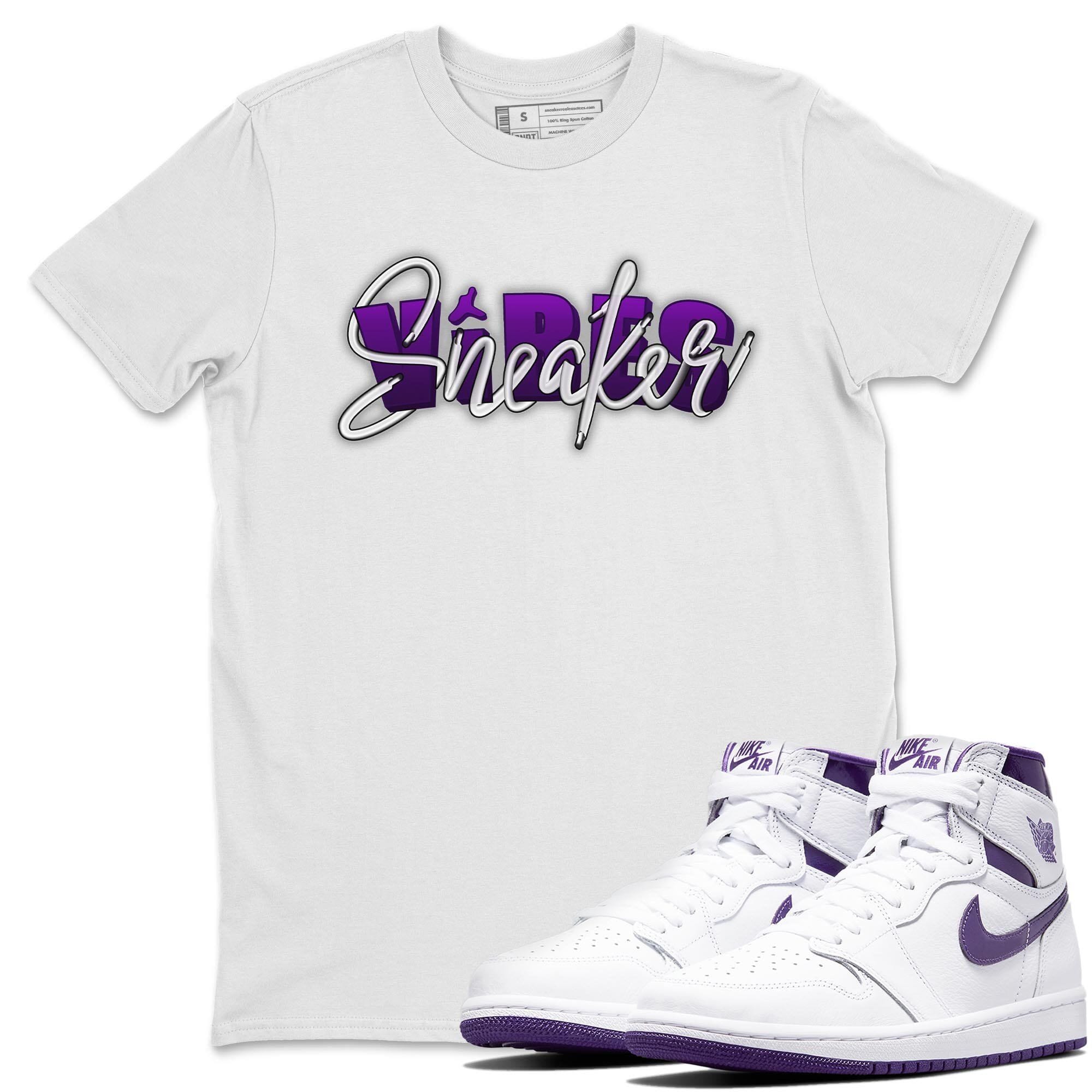 snkmatch Vibes Unisex Tops - Air Jordan 1 WMNS Court Purple