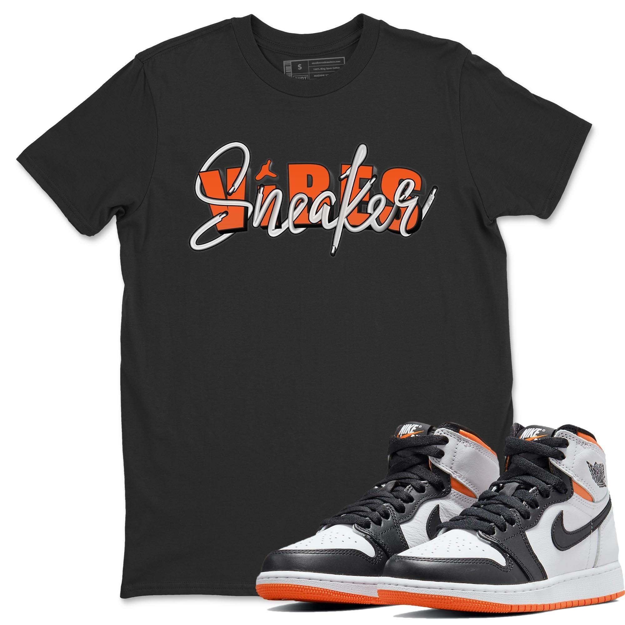 Sneaker Vibes Unisex Tops - Air Jordan 1 Electro Orange