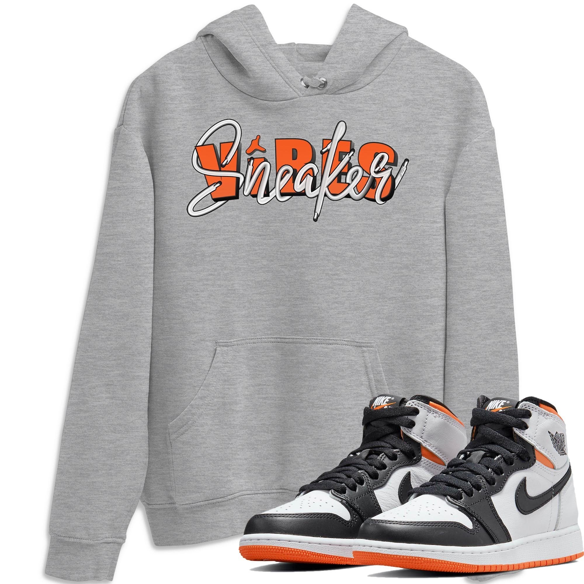 snkmatch Vibes Unisex Tops - Air Jordan 1 Electro Orange