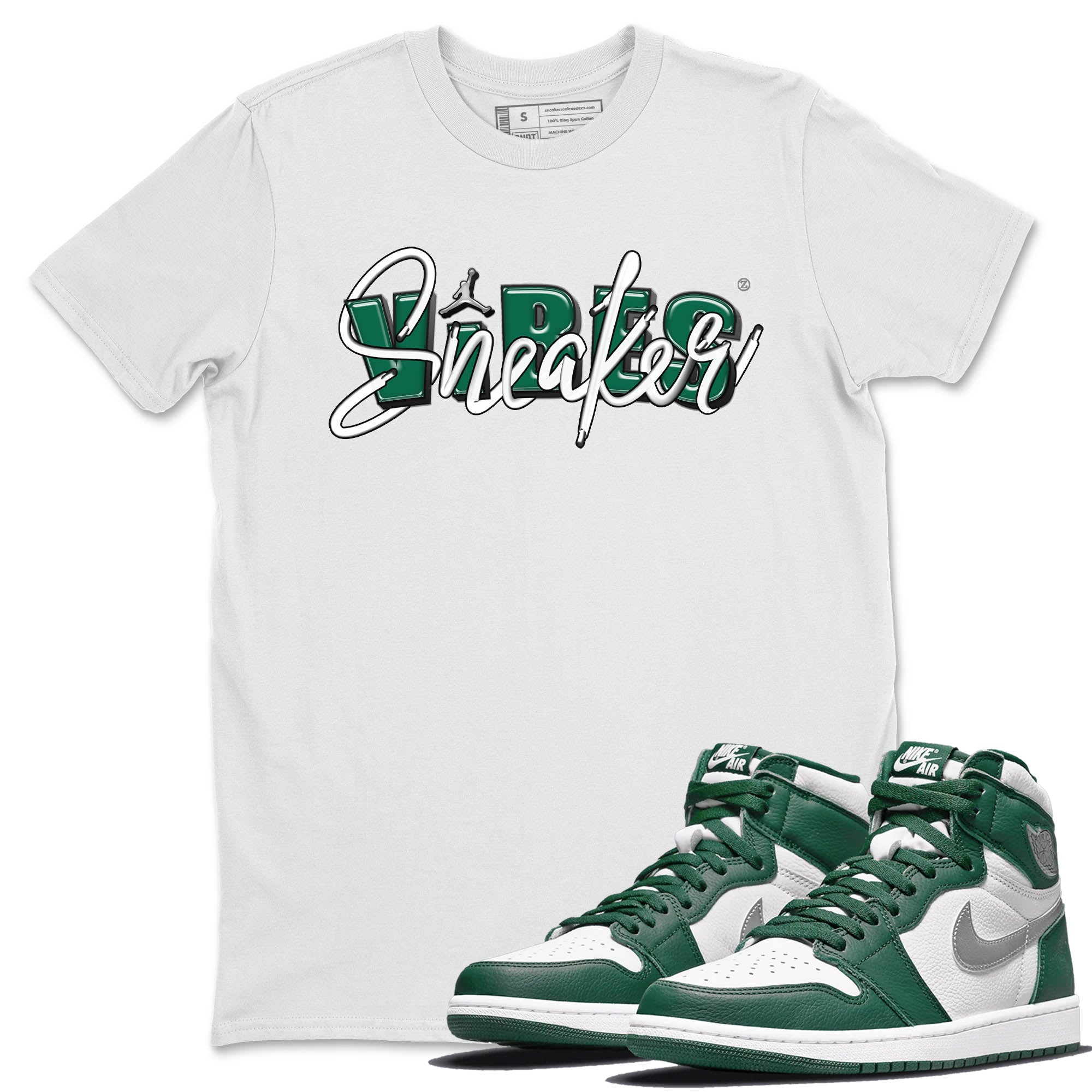 Sneaker Vibes Unisex Tops - Air Jordan 1 Gorge Green