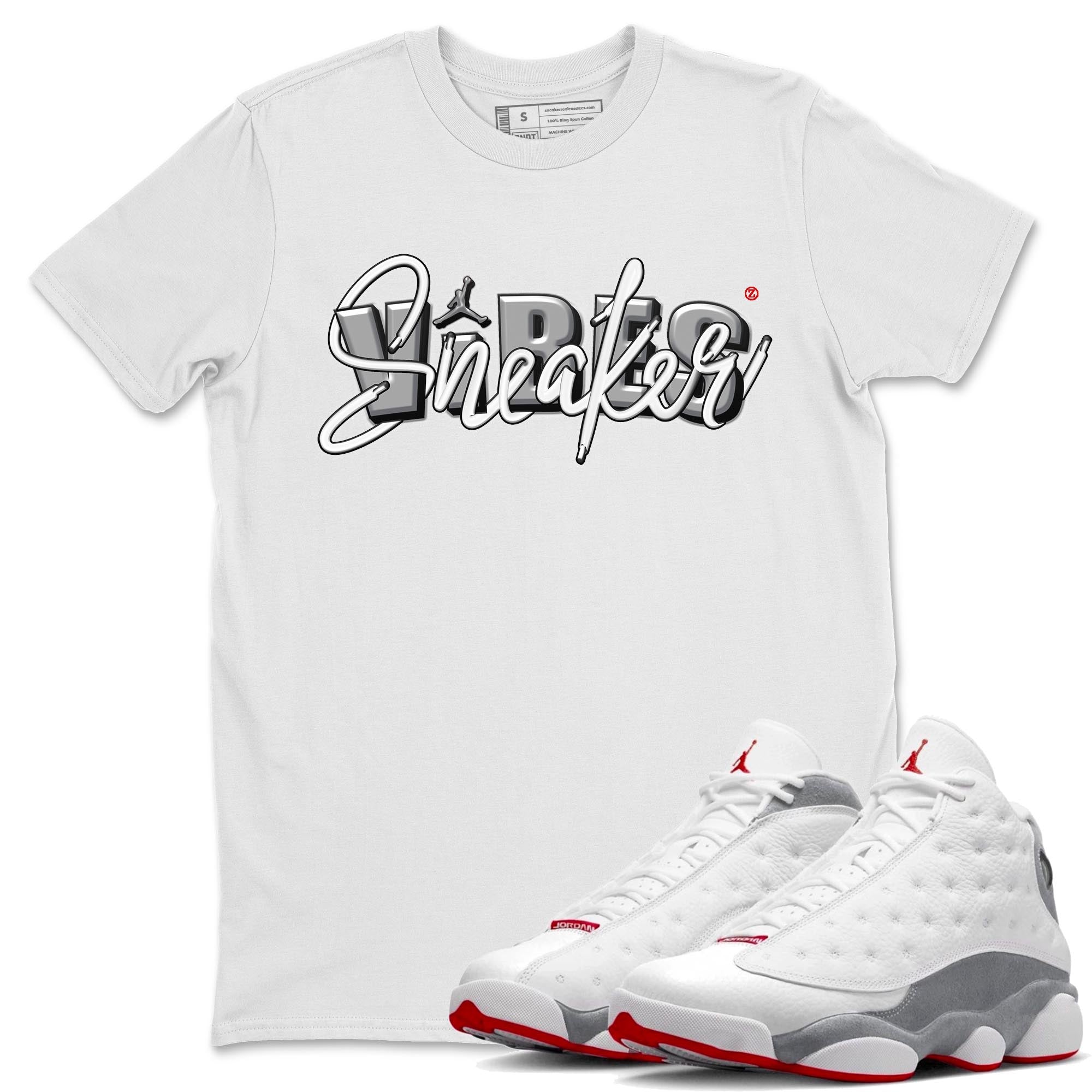 snkmatch Vibes Unisex Tops - Air Jordan 13 Wolf Grey