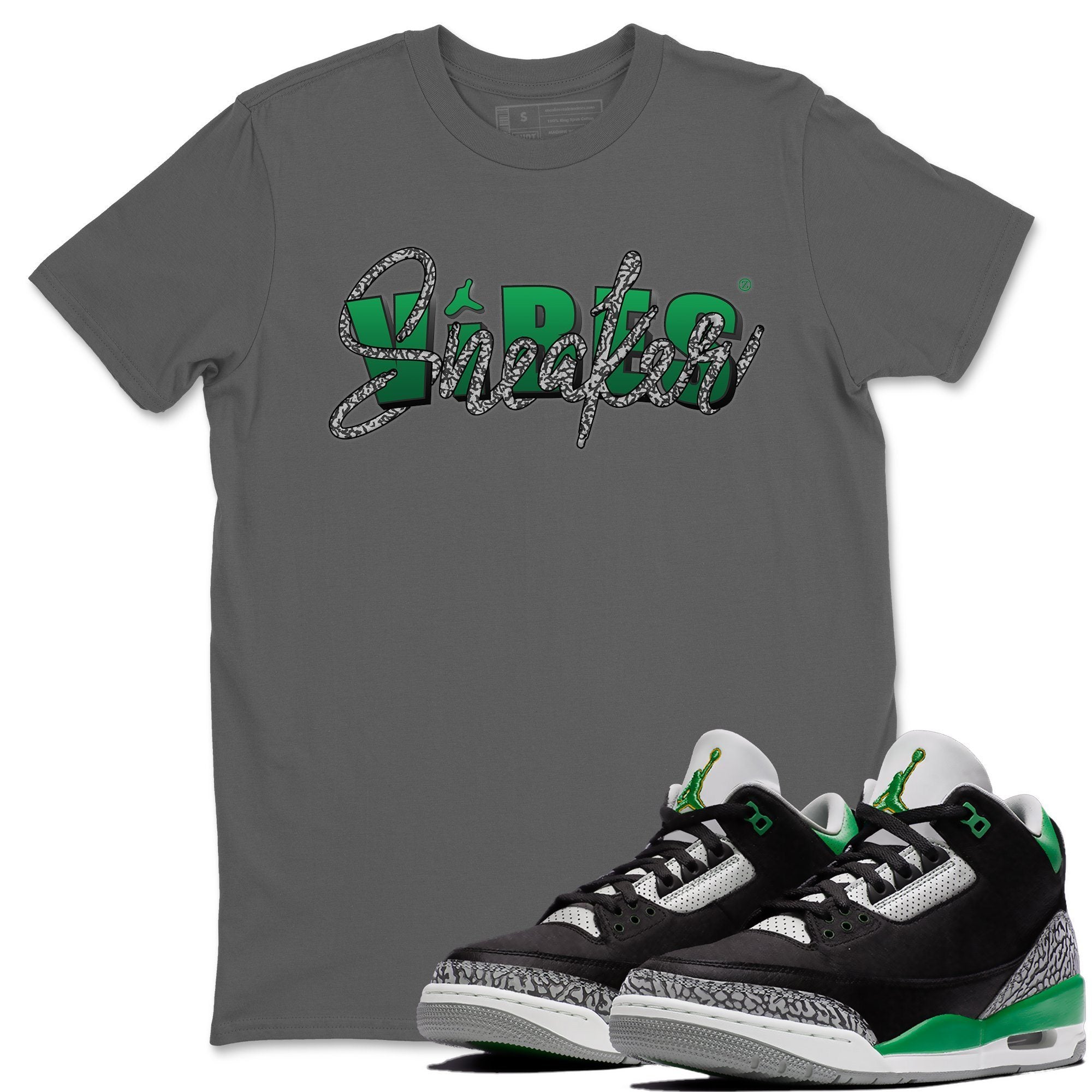 snkmatch Vibes Unisex Tops - Air Jordan 3 Pine Green