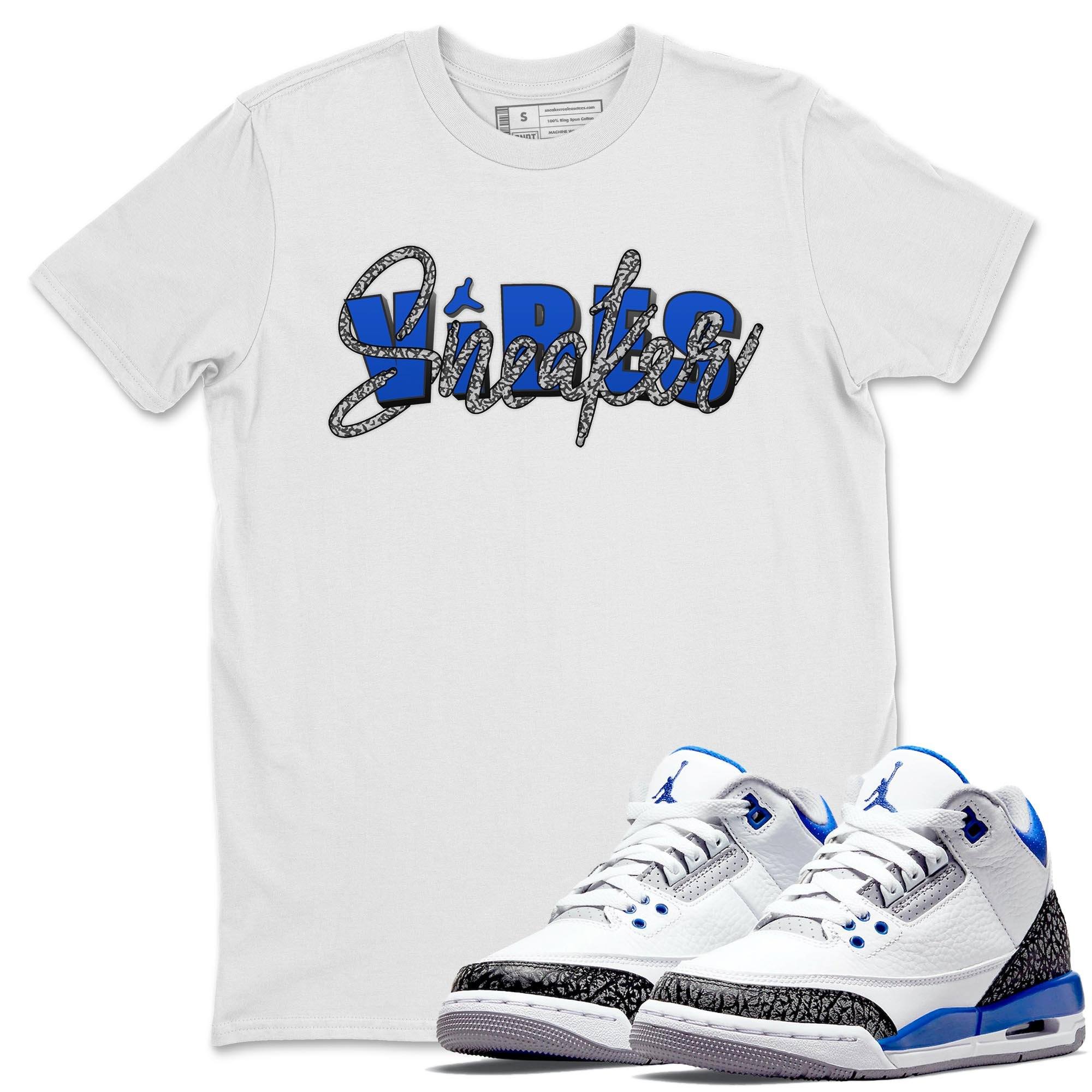 snkmatch Vibes Unisex Tops - Air Jordan 3 Racer Blue
