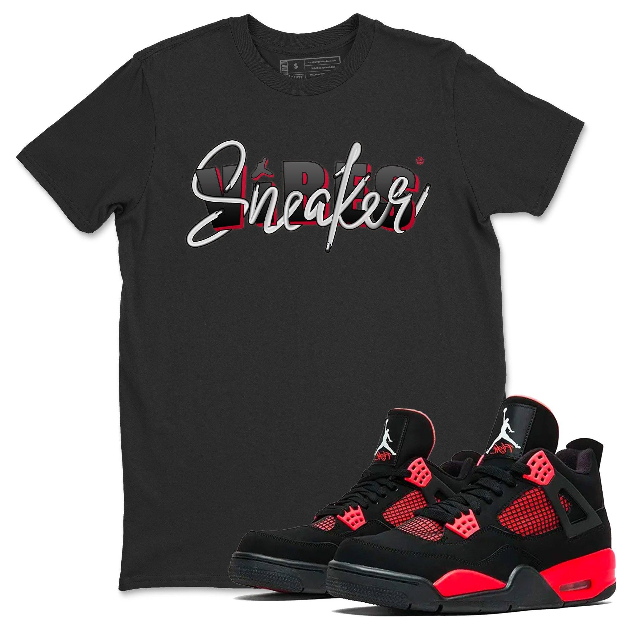 snkmatch Vibes Unisex Tops - Air Jordan 4 Red Thunder