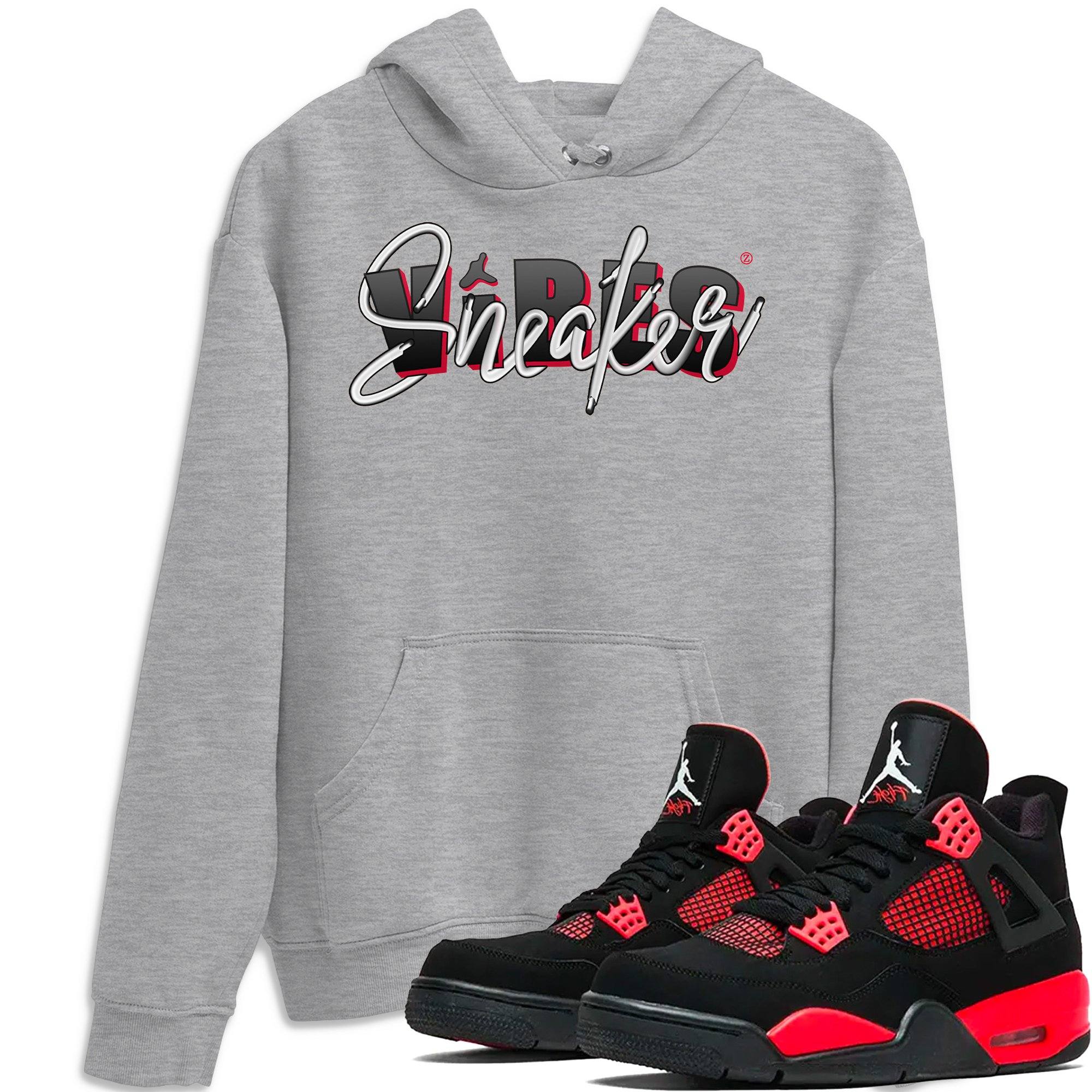 snkmatch Vibes Unisex Tops - Air Jordan 4 Red Thunder