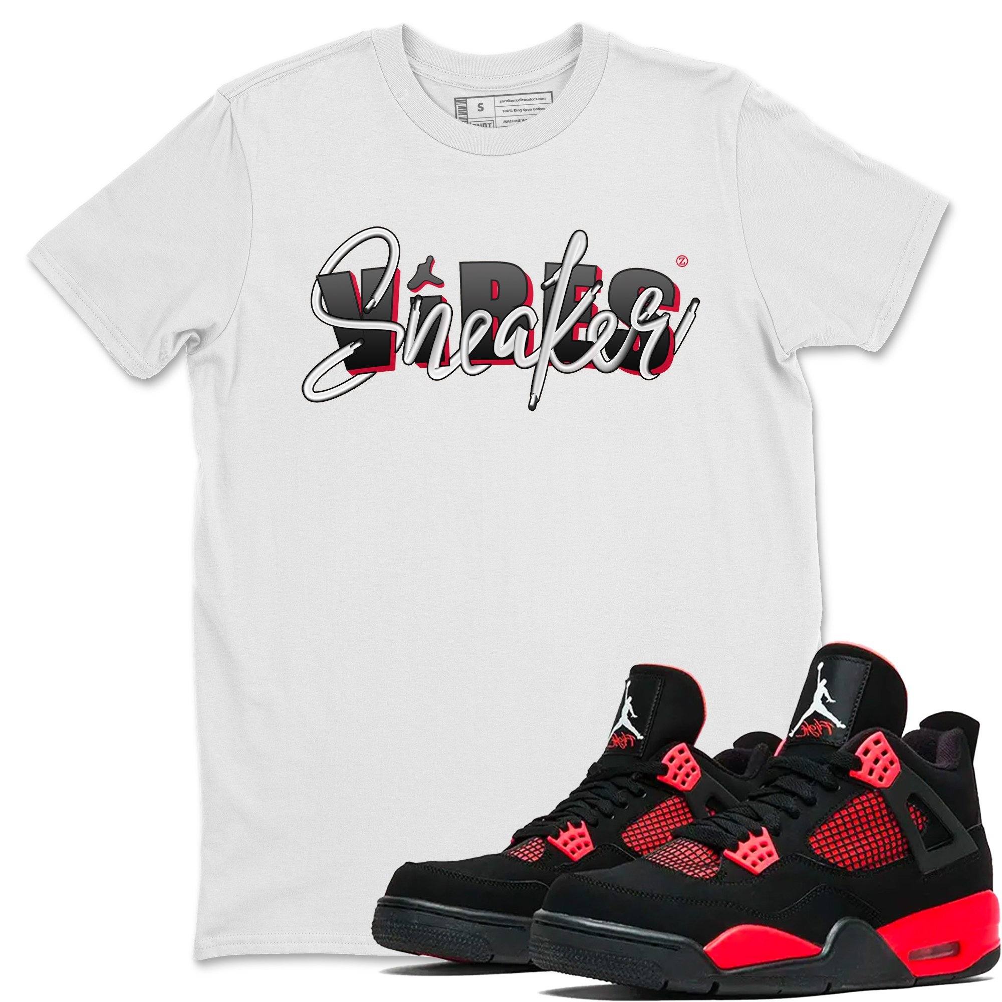 snkmatch Vibes Unisex Tops - Air Jordan 4 Red Thunder