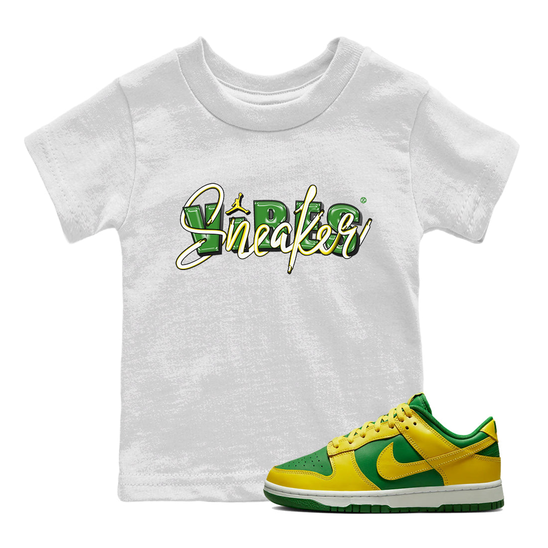 snkmatch Vibes Kids Tops - Dunk Reverse Brazil